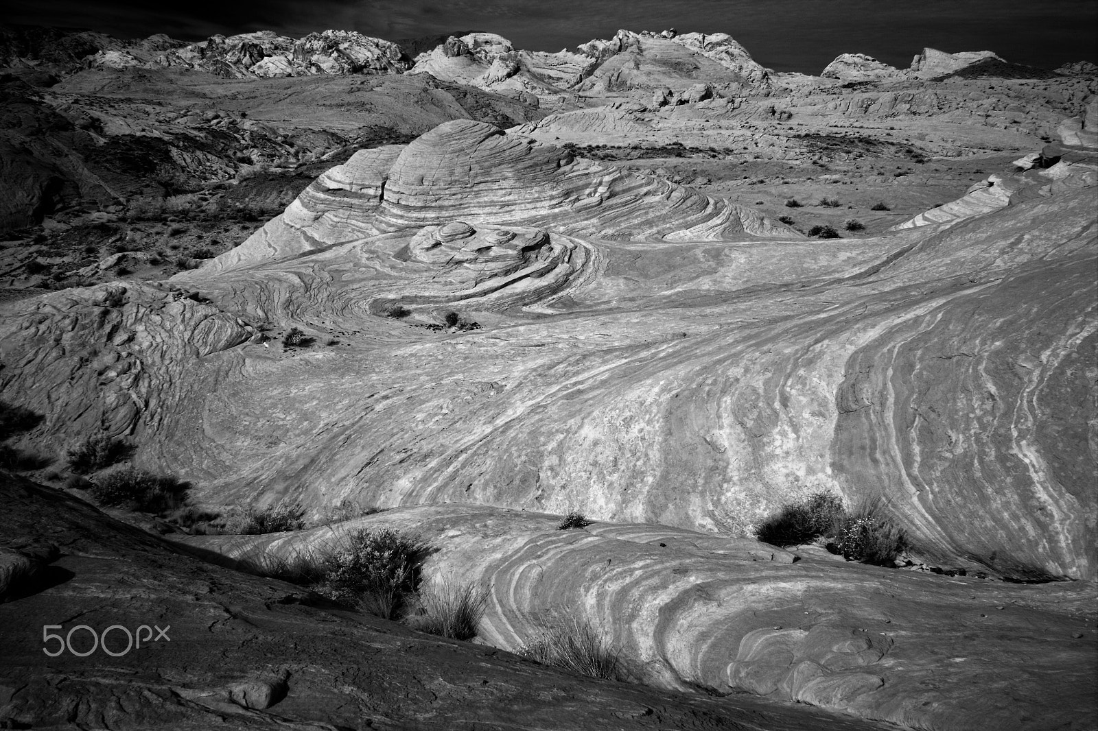 Nikon D3X sample photo. The wave in infrared 2 photography