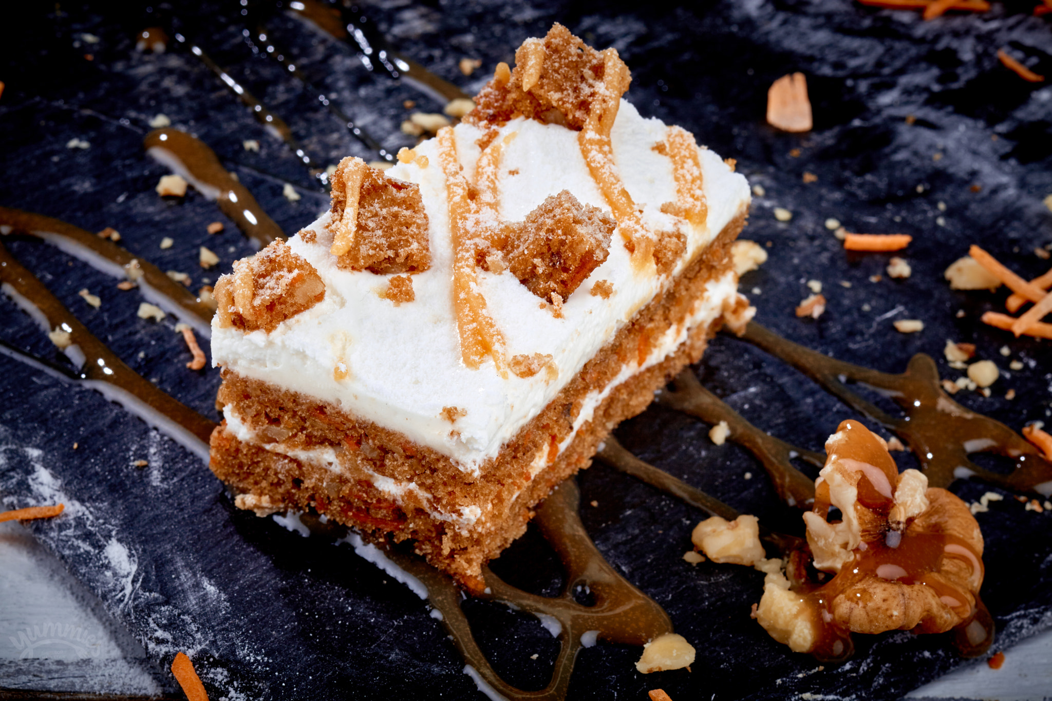 Canon TS-E 90mm F2.8 Tilt-Shift sample photo. Carrot cake photography