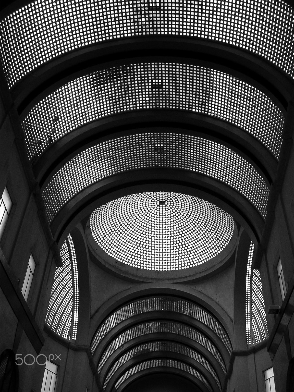 Nikon E3200 sample photo. Glass roof, galleria, turin, italy. photography