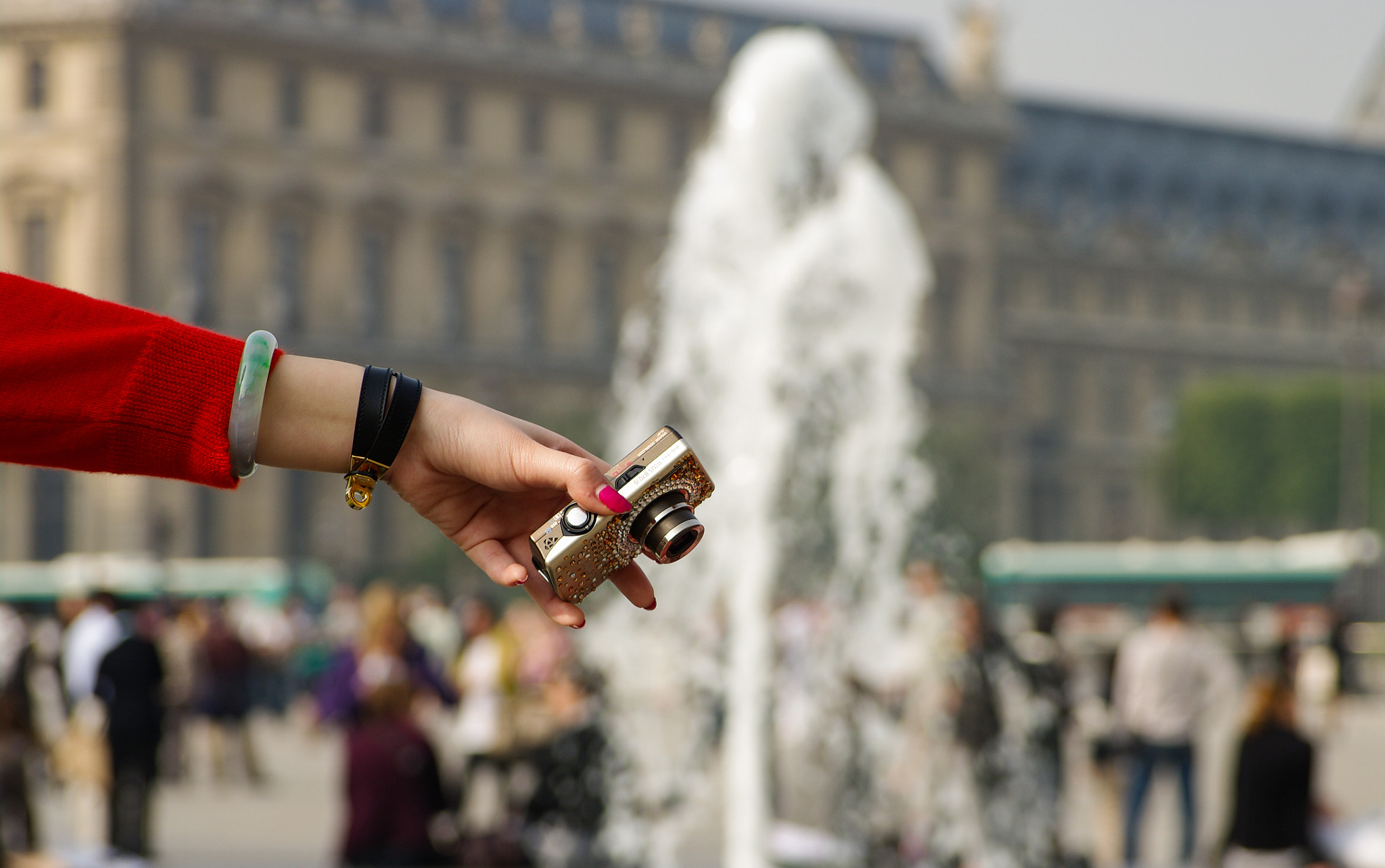 Pentax K20D sample photo. Camera bling photography