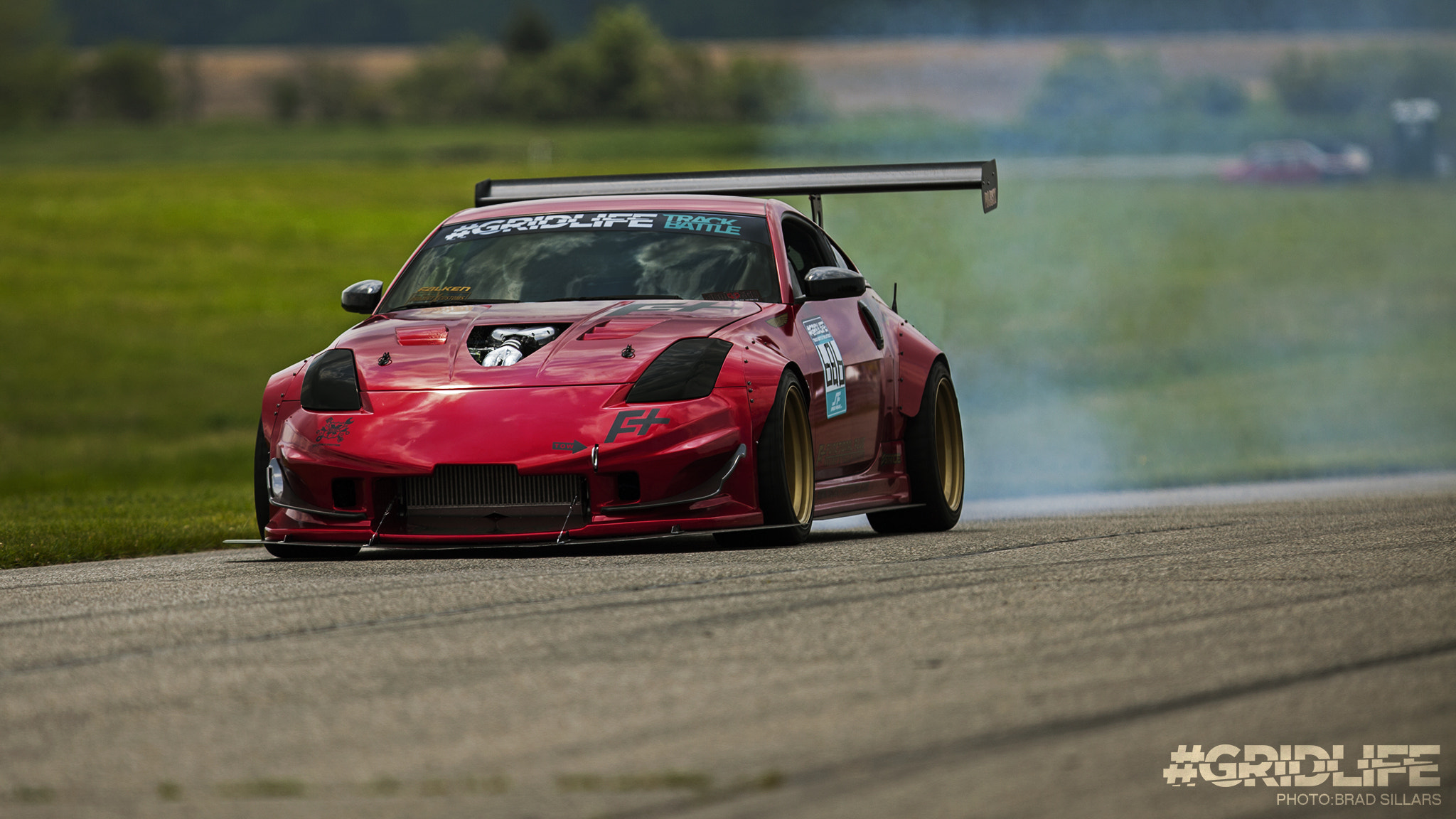Canon EF 300mm F2.8L IS USM sample photo. Widebody twin turbo 350z photography
