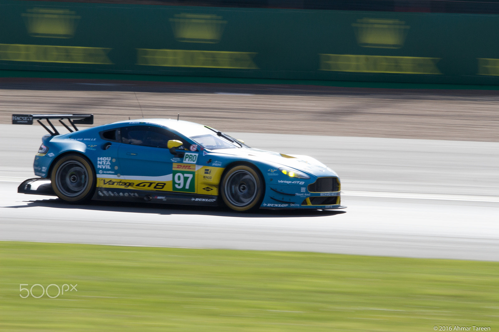 Sigma 150-600mm F5-6.3 DG OS HSM | C sample photo. Aston martin speeding through vale, silverstone photography
