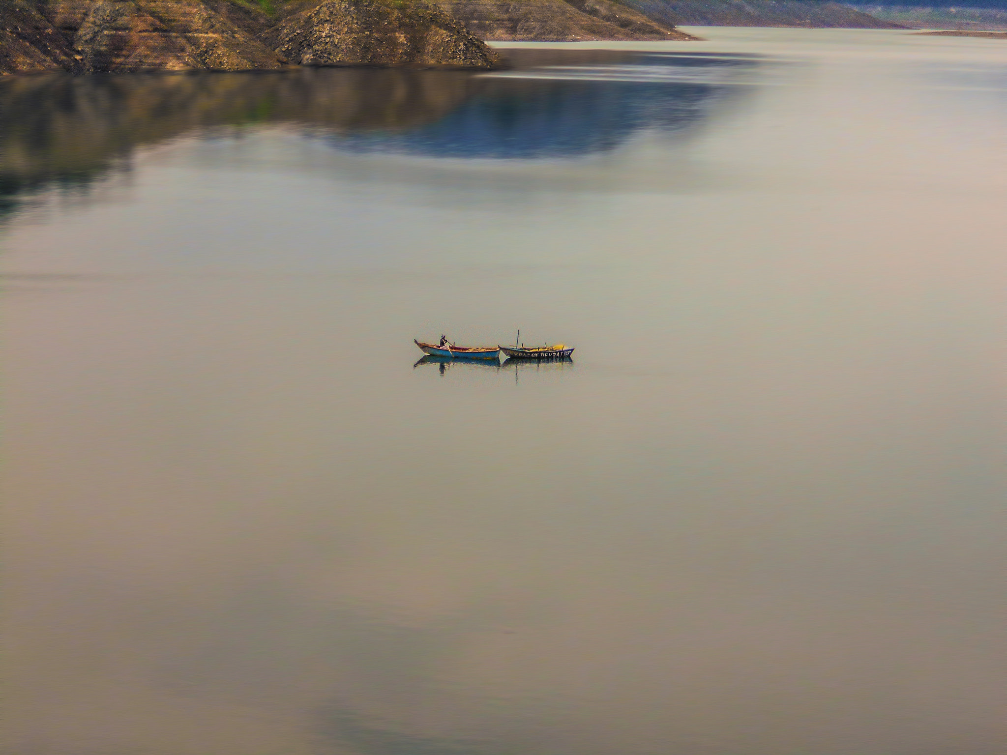 Nikon COOLPIX L30 sample photo. Gobind sagar lake  photography
