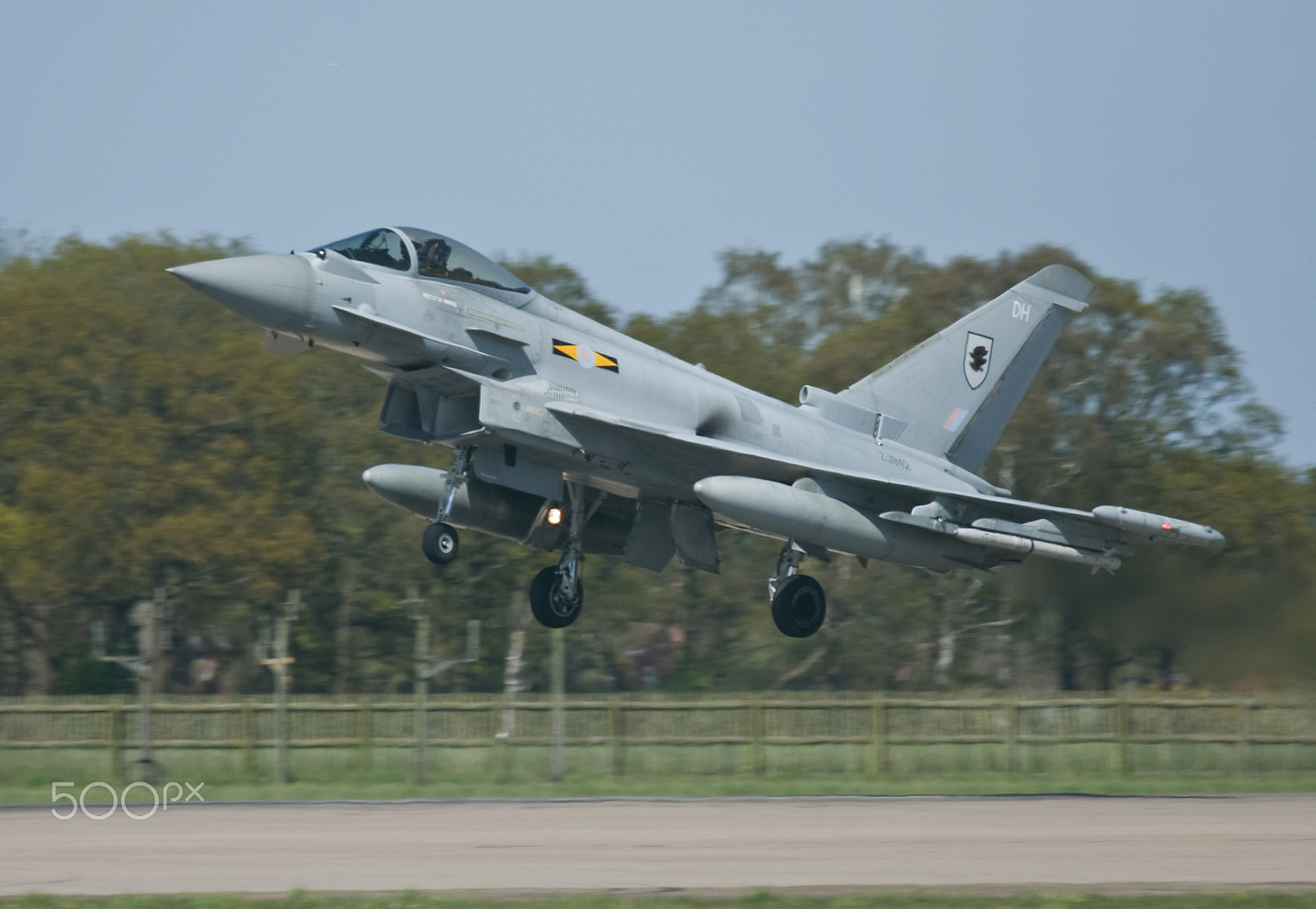 Canon EF 100-400mm F4.5-5.6L IS USM sample photo. Royal air force eurofighter typhoon, raf coningsby photography