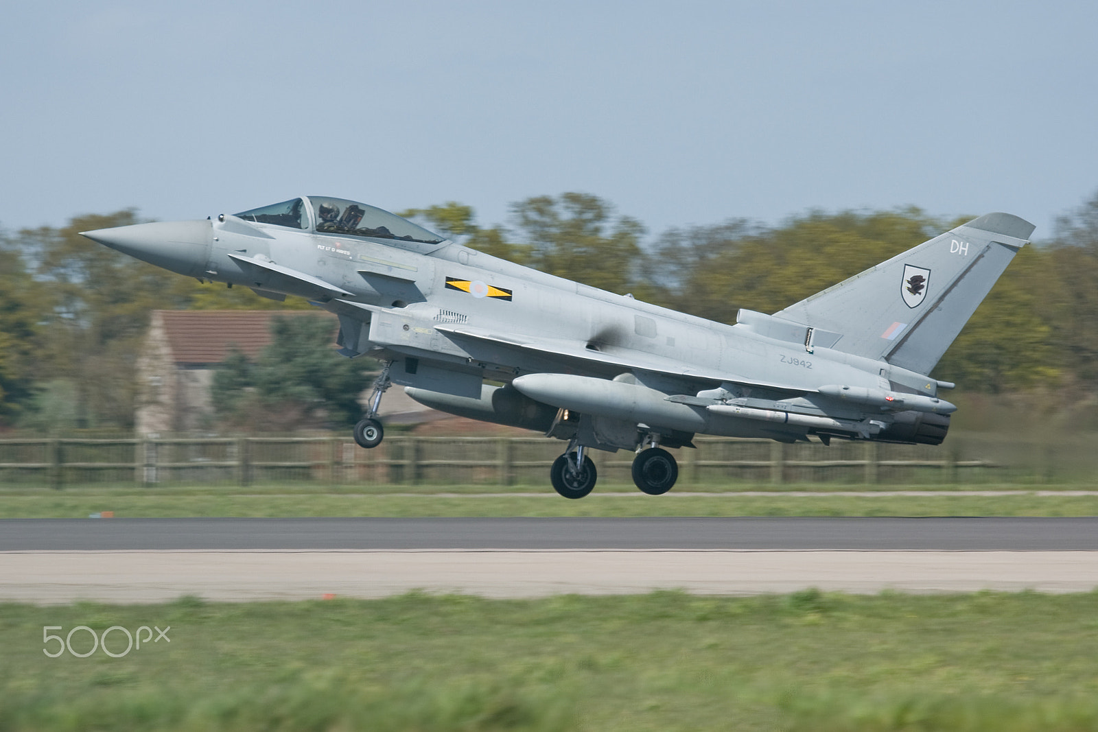 Canon EF 100-400mm F4.5-5.6L IS USM sample photo. Royal air force eurofighter typhoon, raf coningsby photography
