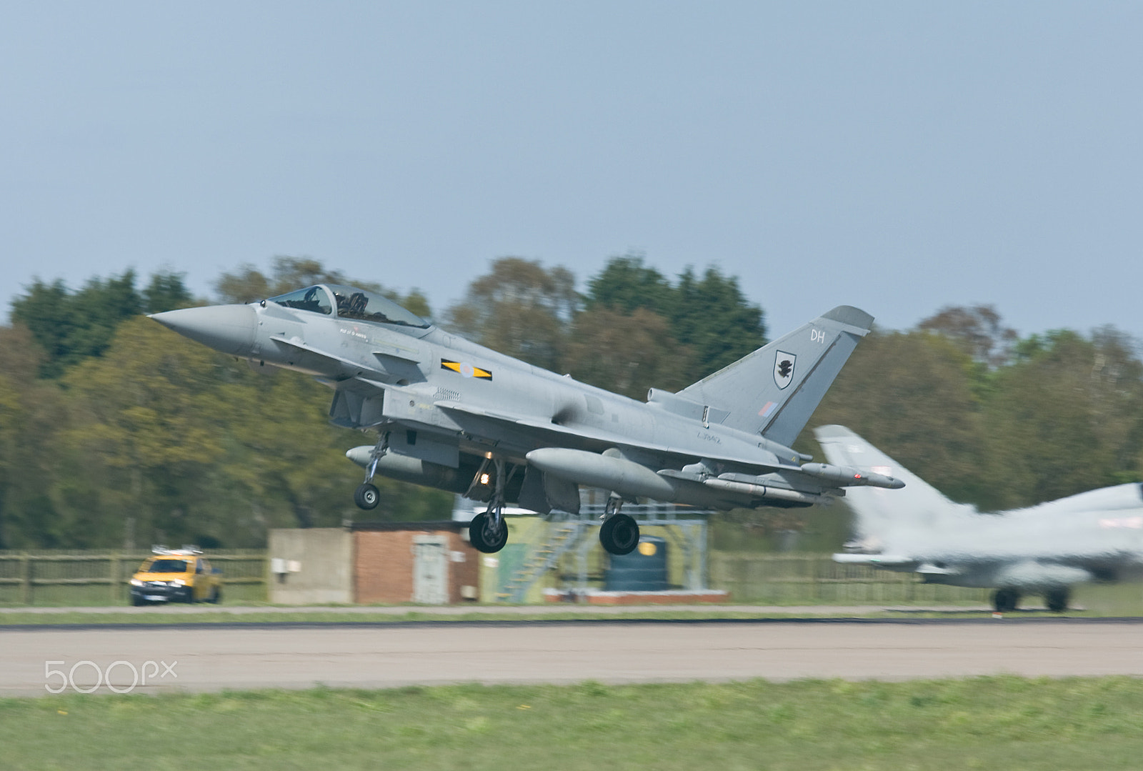 Canon EF 100-400mm F4.5-5.6L IS USM sample photo. Royal air force eurofighter typhoon, raf coningsby photography