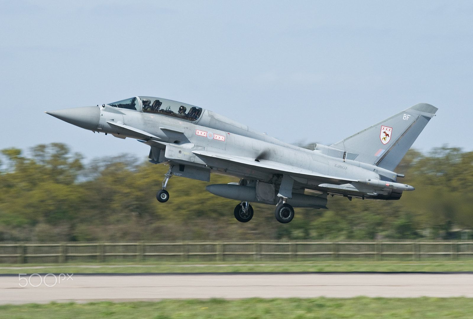 Canon EF 100-400mm F4.5-5.6L IS USM sample photo. Royal air force eurofighter typhoon, raf coningsby photography