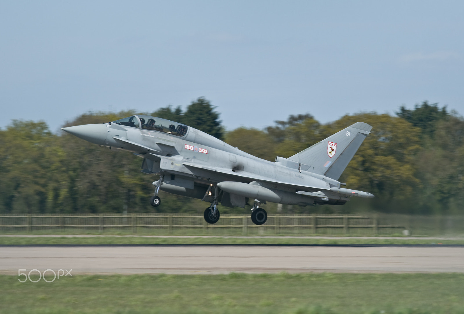 Canon EF 100-400mm F4.5-5.6L IS USM sample photo. Royal air force eurofighter typhoon, raf coningsby photography