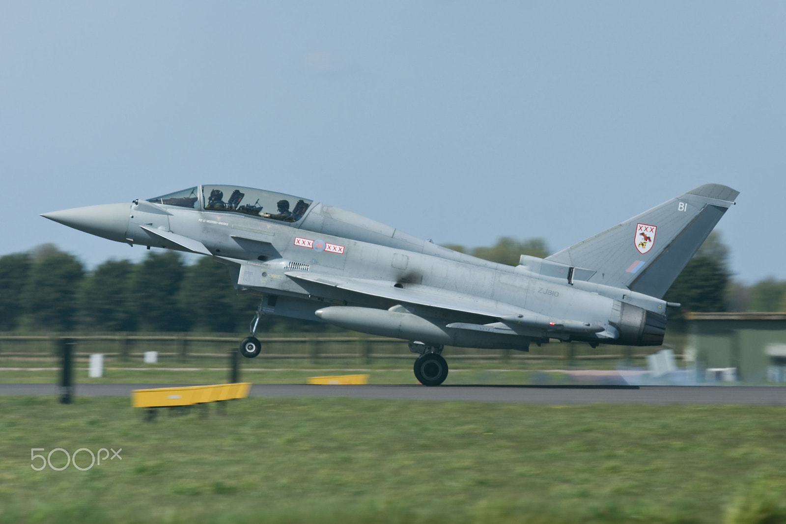 Canon EF 100-400mm F4.5-5.6L IS USM sample photo. Royal air force eurofighter typhoon, raf coningsby photography