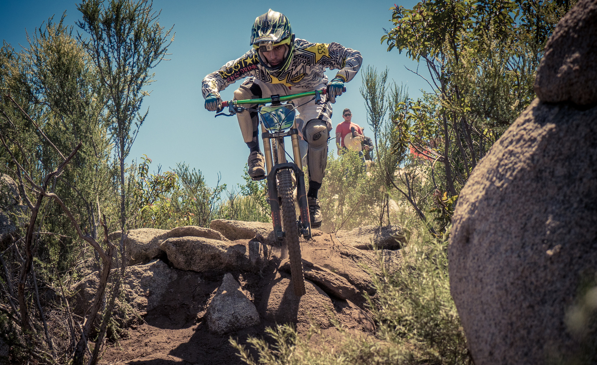 Panasonic Lumix DMC-GH4 sample photo. Downhill race photography