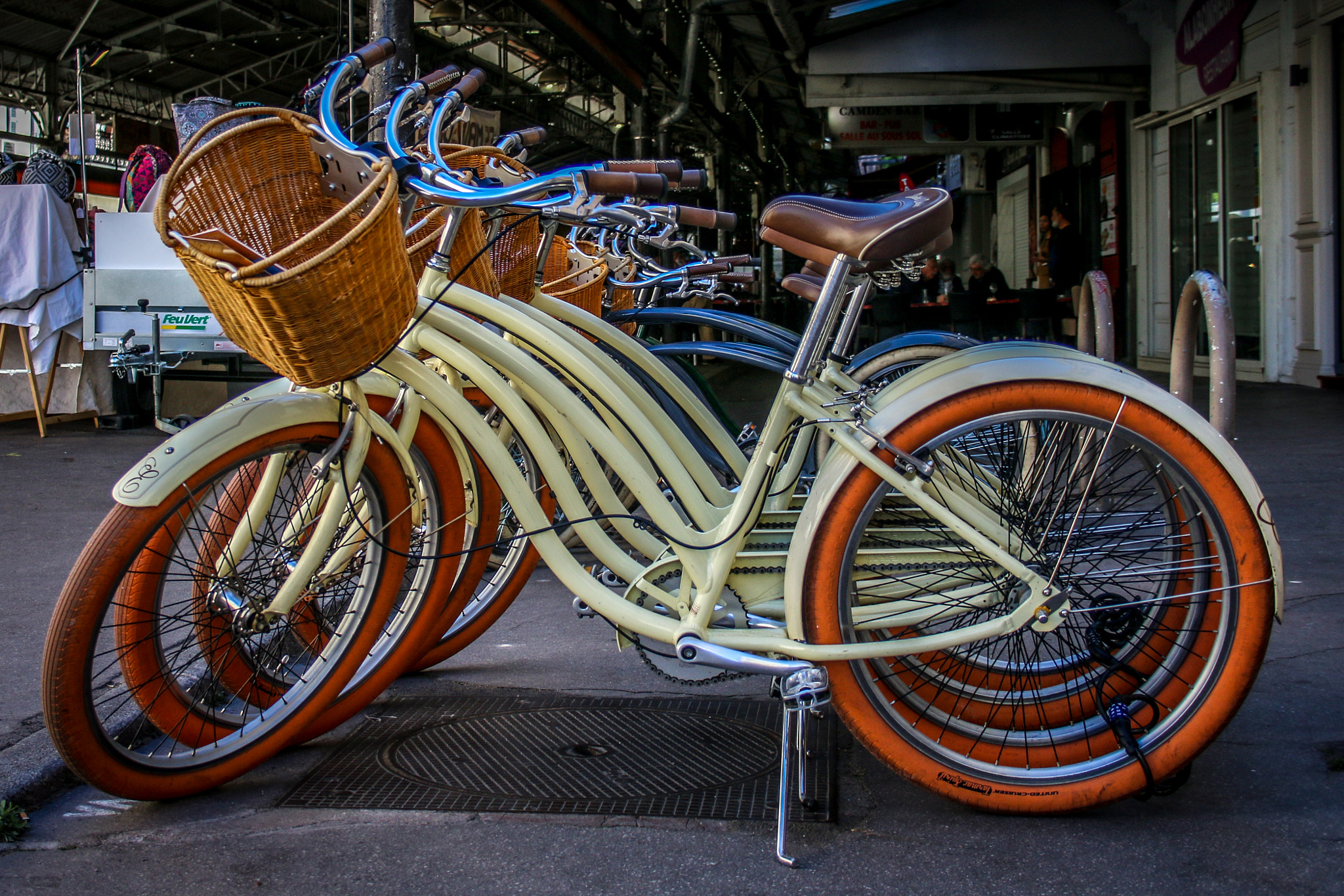 Canon EF-S 18-55mm F3.5-5.6 sample photo. Antibes bikes photography