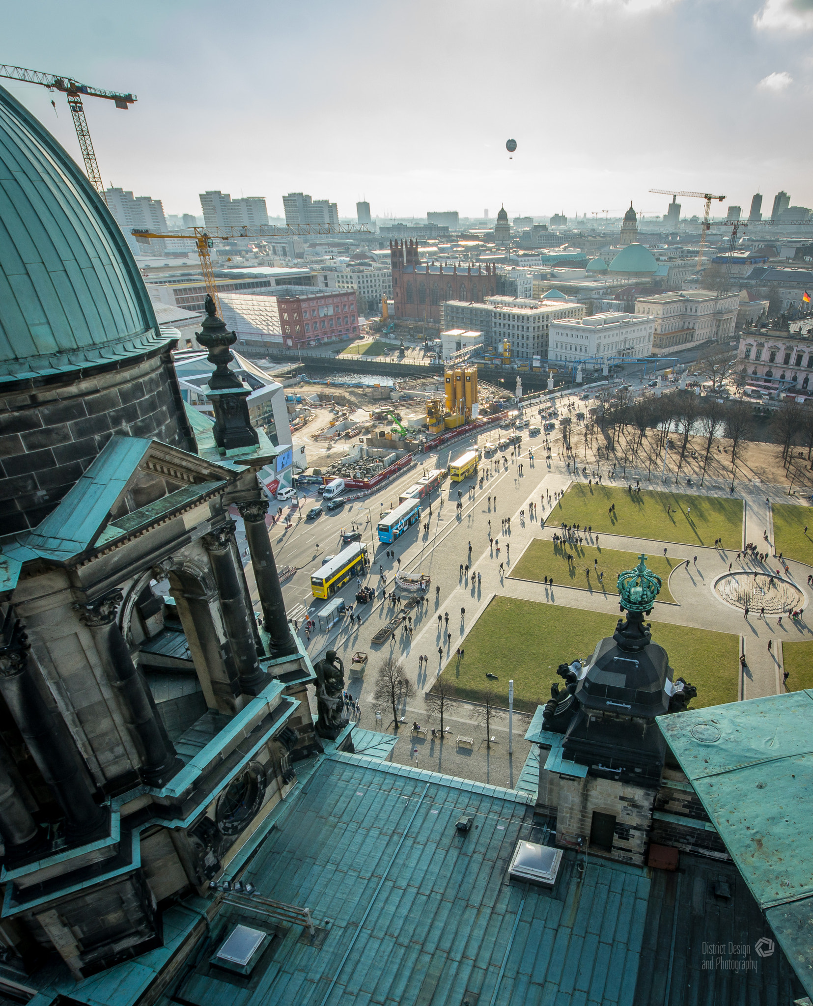 Sony SLT-A65 (SLT-A65V) sample photo. View from berlin cathedral, museum island photography