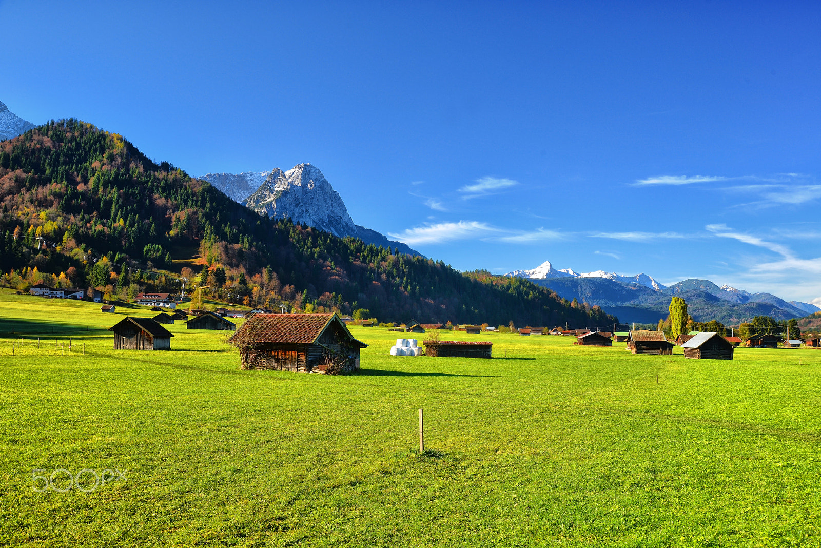 Nikon AF Nikkor 24-85mm F2.8-4D IF sample photo. Garmisch parten kirchen/highland... photography