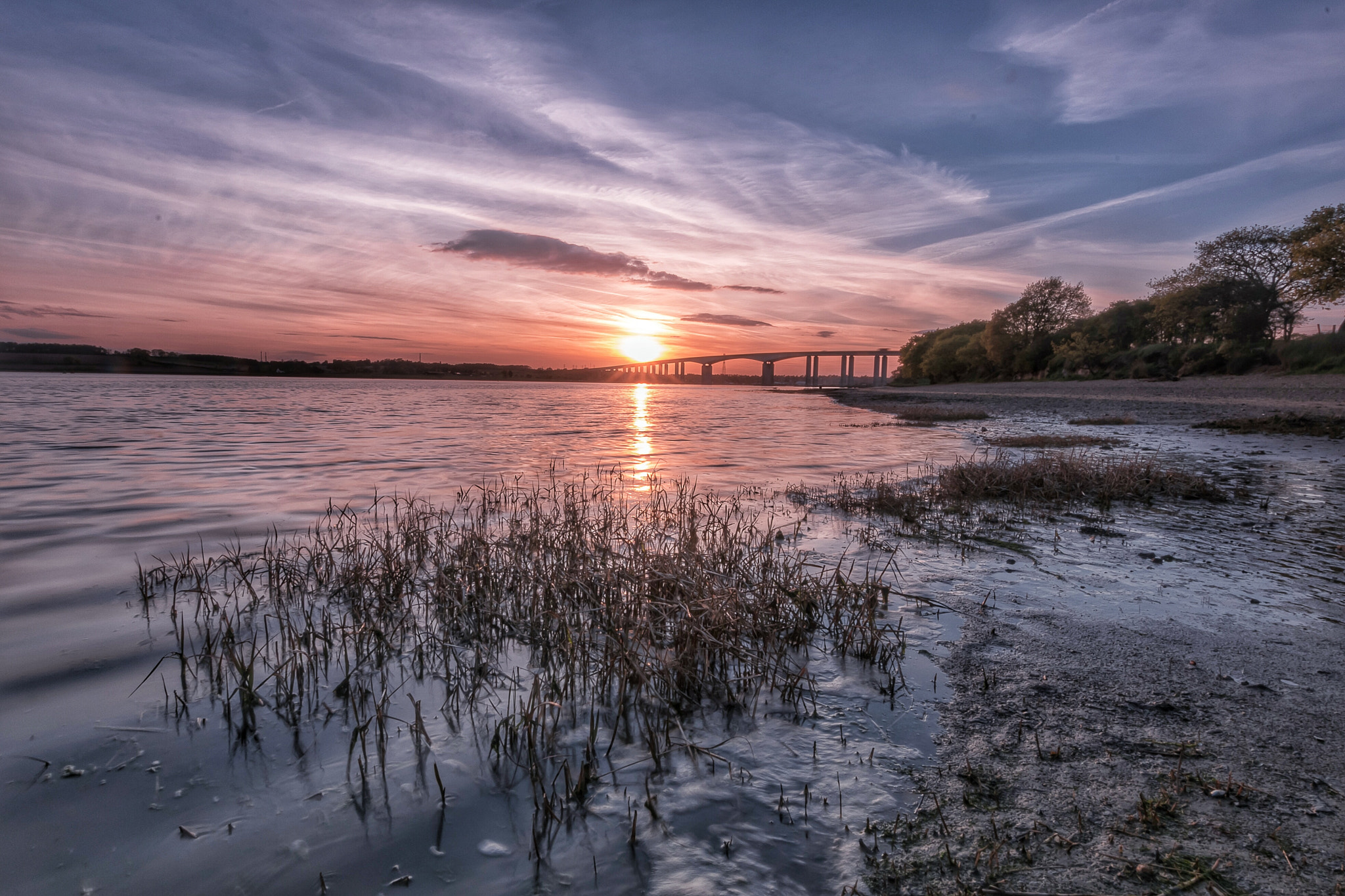 Nikon D750 + Sigma 10-20mm F3.5 EX DC HSM sample photo. Orwell bridge ipswich suffolk england  photography