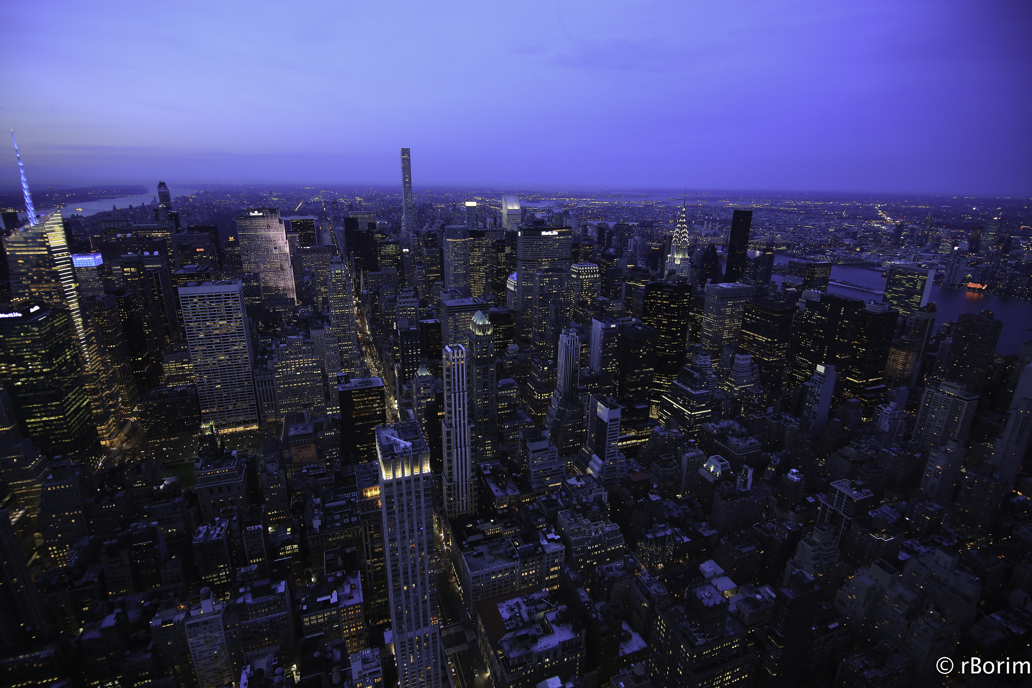 Canon EF-S 17-85mm F4-5.6 IS USM sample photo. From the empire state building photography