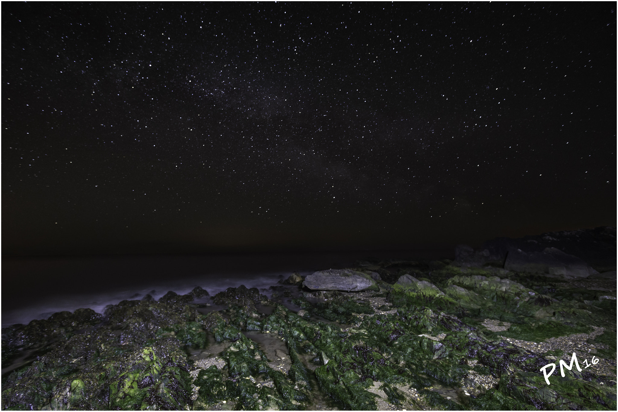 Canon EOS 6D + Canon EF 16-35mm F2.8L USM sample photo. Land sea and the stars photography