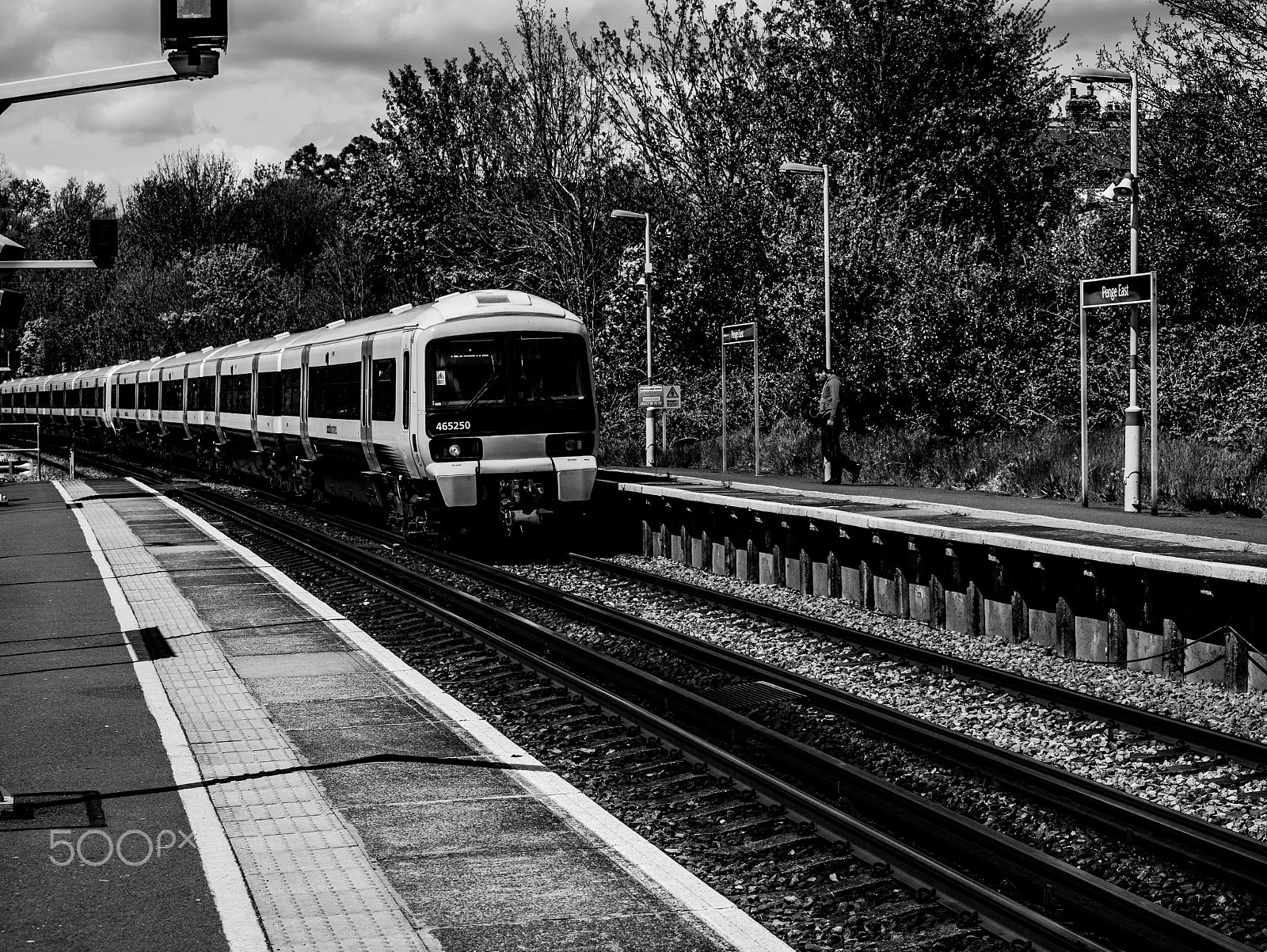 Panasonic Lumix DMC-G7 sample photo. The train arriving photography