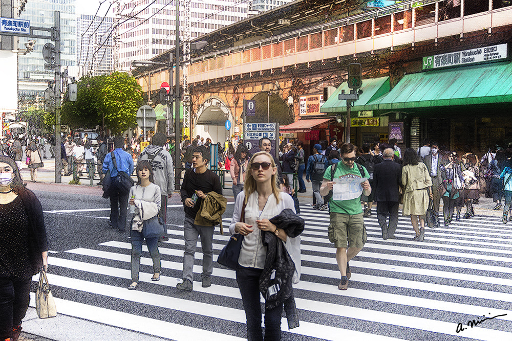 Canon EOS M3 sample photo. Yuurakuchou, tokyo photography