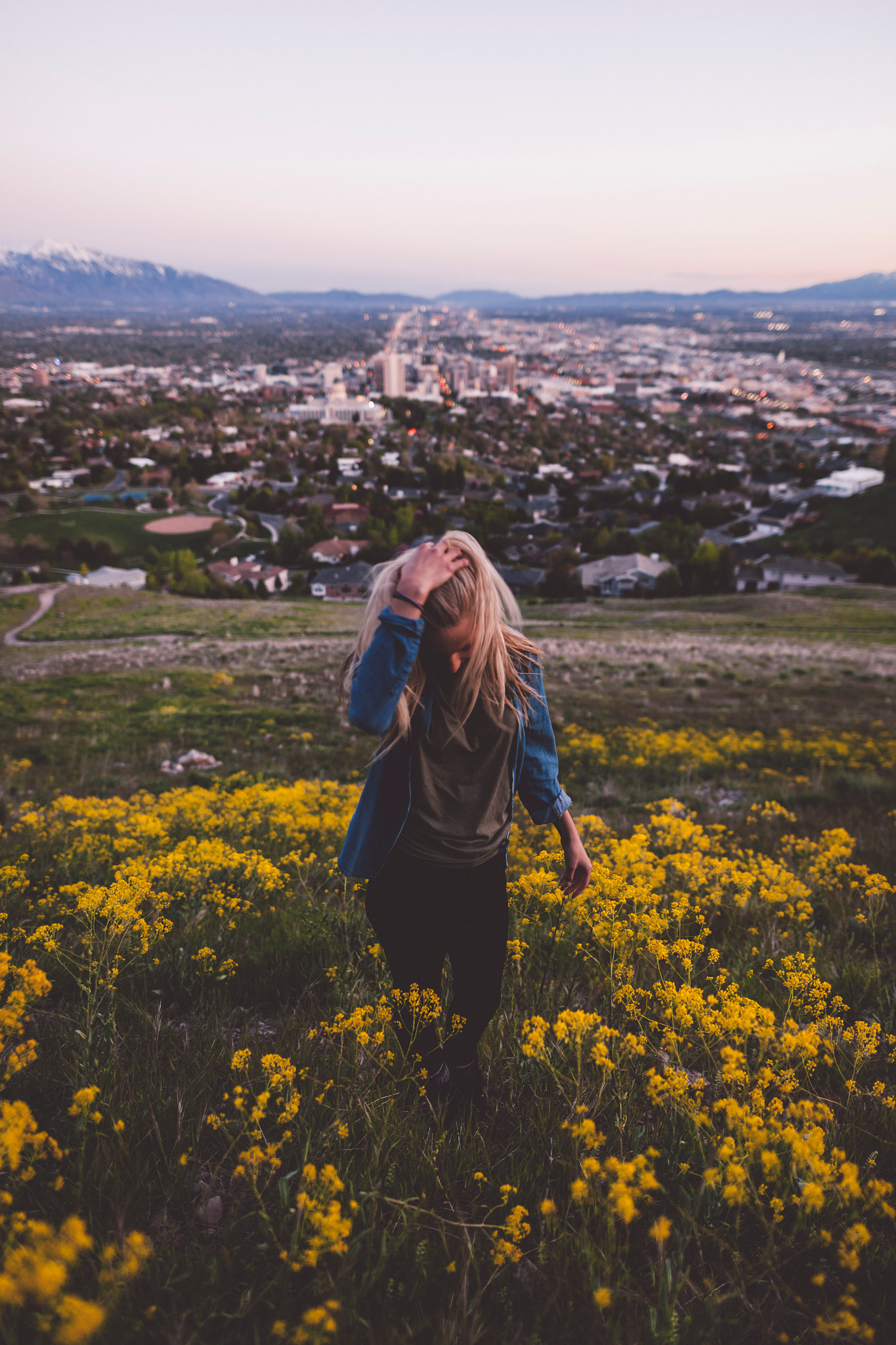Sigma 20mm F1.4 DG HSM Art sample photo. Salt lake city sunsets. photography