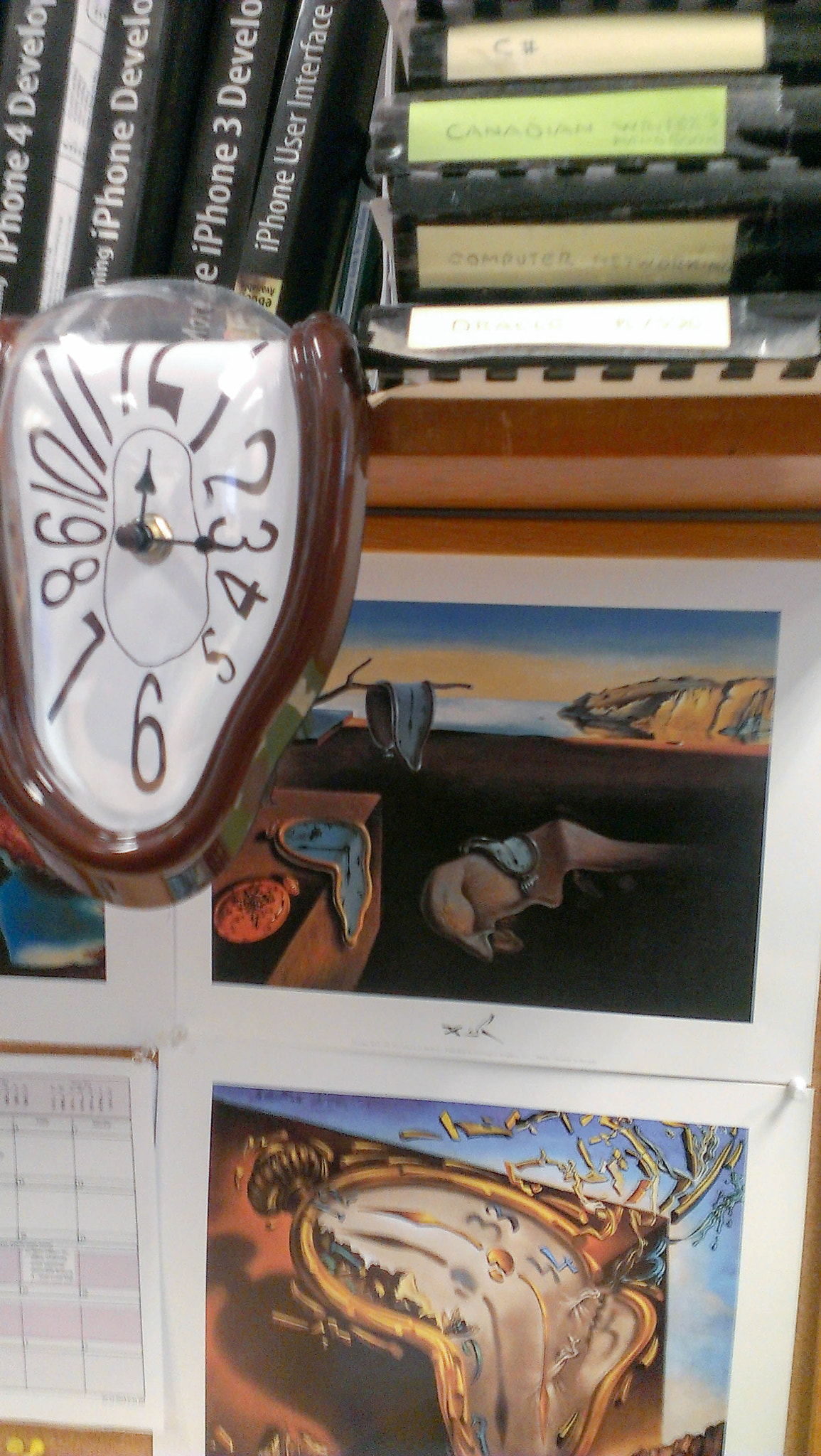 HTC ONE S sample photo. Melting clock photography