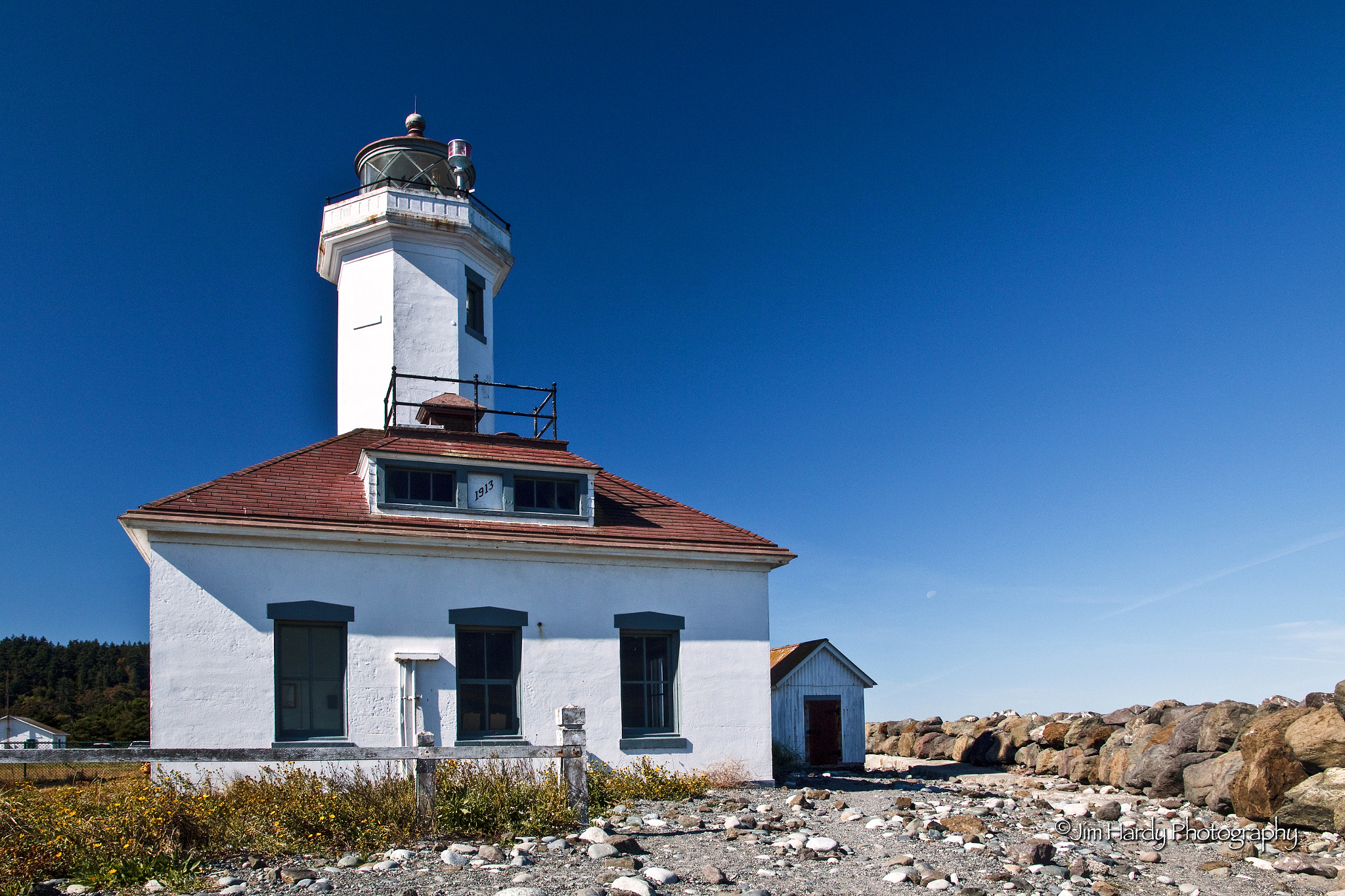 Canon EOS 550D (EOS Rebel T2i / EOS Kiss X4) sample photo. Fort worden lighthouse photography
