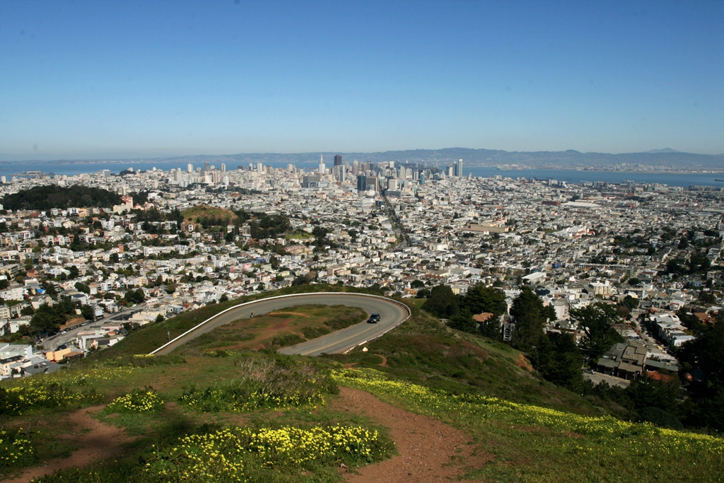 Canon EOS 400D (EOS Digital Rebel XTi / EOS Kiss Digital X) sample photo. A view from twin peaks photography