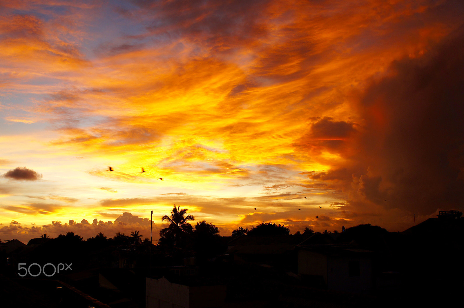 Tamron 18-200mm F3.5-6.3 Di III VC sample photo. Galle sunset photography