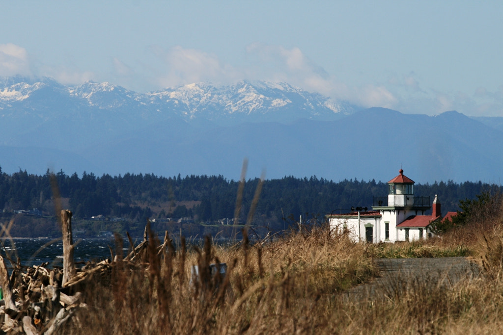Canon EOS 400D (EOS Digital Rebel XTi / EOS Kiss Digital X) sample photo. Lighthouse at discovery park photography