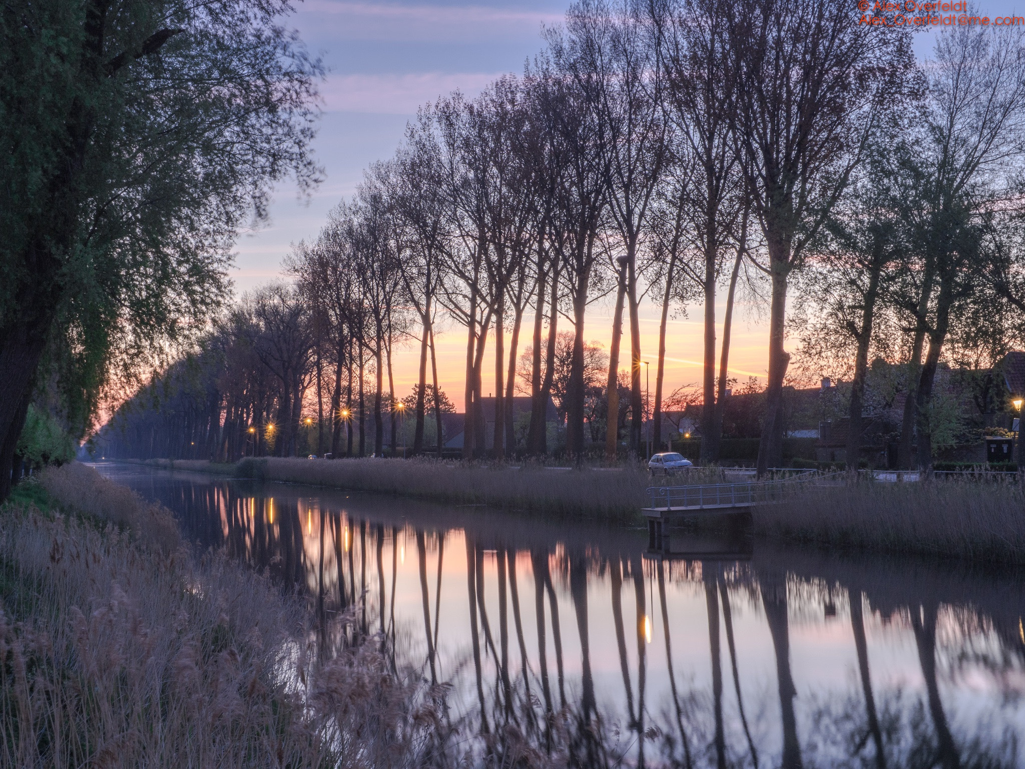 Olympus PEN-F + Panasonic Leica DG Summilux 25mm F1.4 II ASPH sample photo. Damse vaart sunrise photography