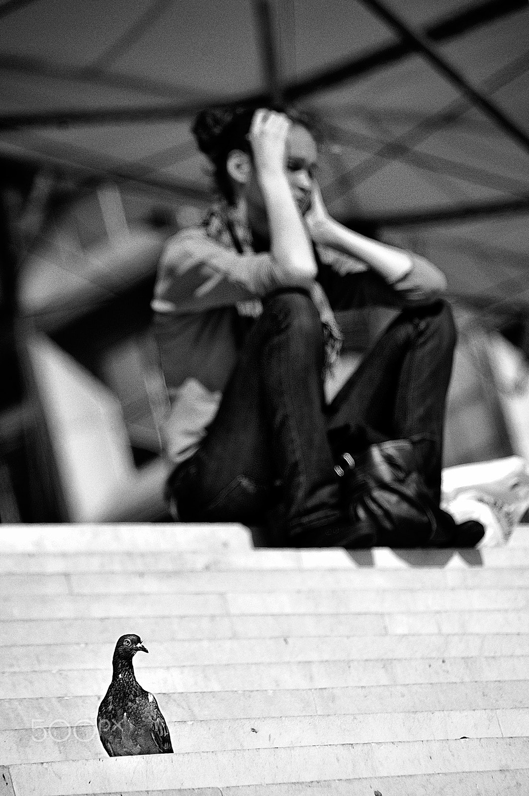 Nikon D3 sample photo. Anxiety. photography