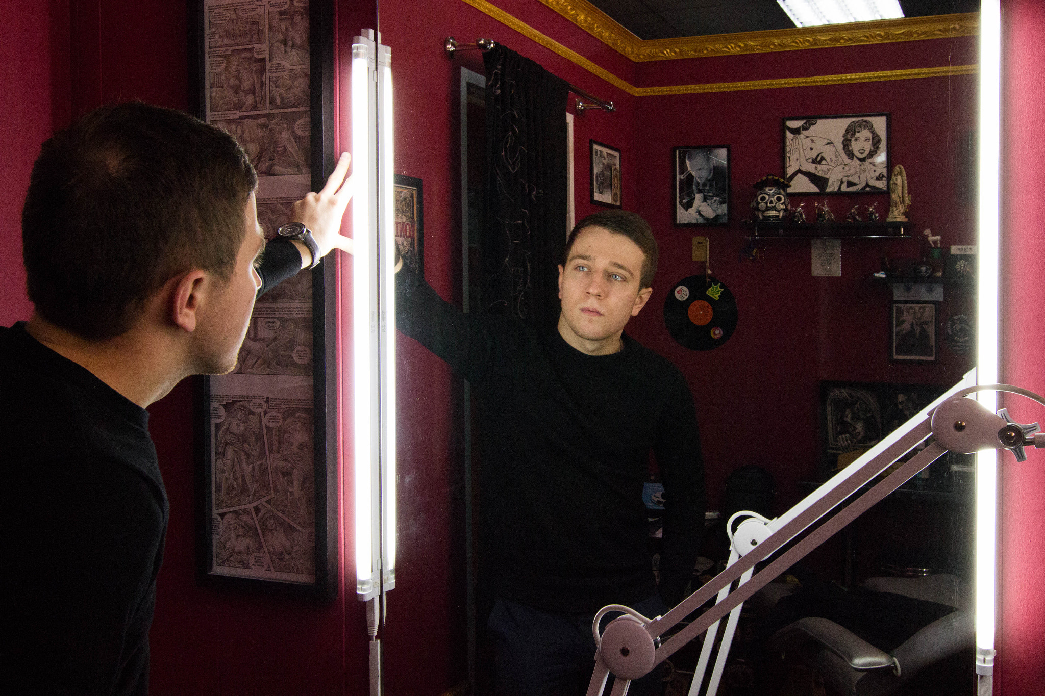 Tokina AT-X Pro 12-24mm F4 (IF) DX sample photo. My friend tattoo artist vitaly @dolkinstattoo photography