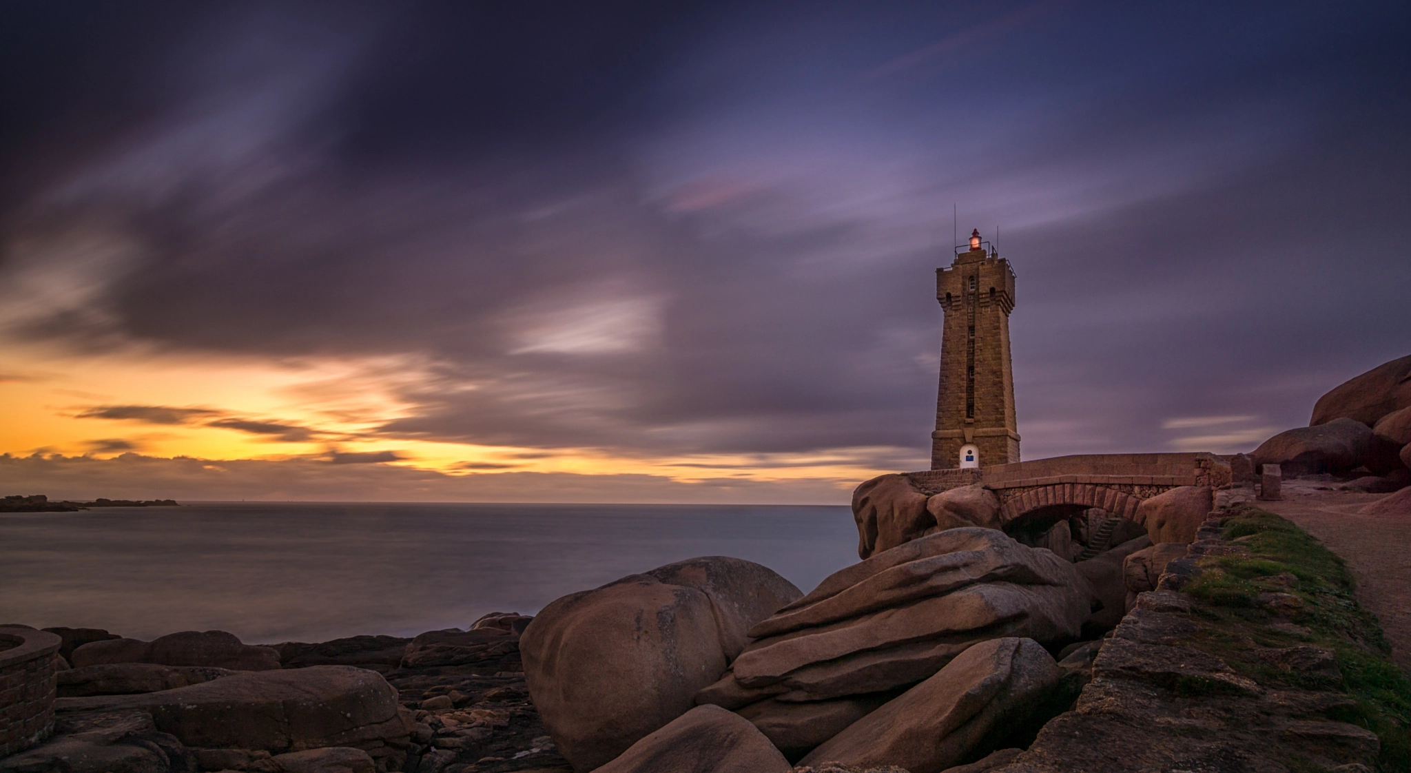 Sony a6000 + DT 0mm F0 SAM sample photo. Lighthouse of ploumanac'h photography
