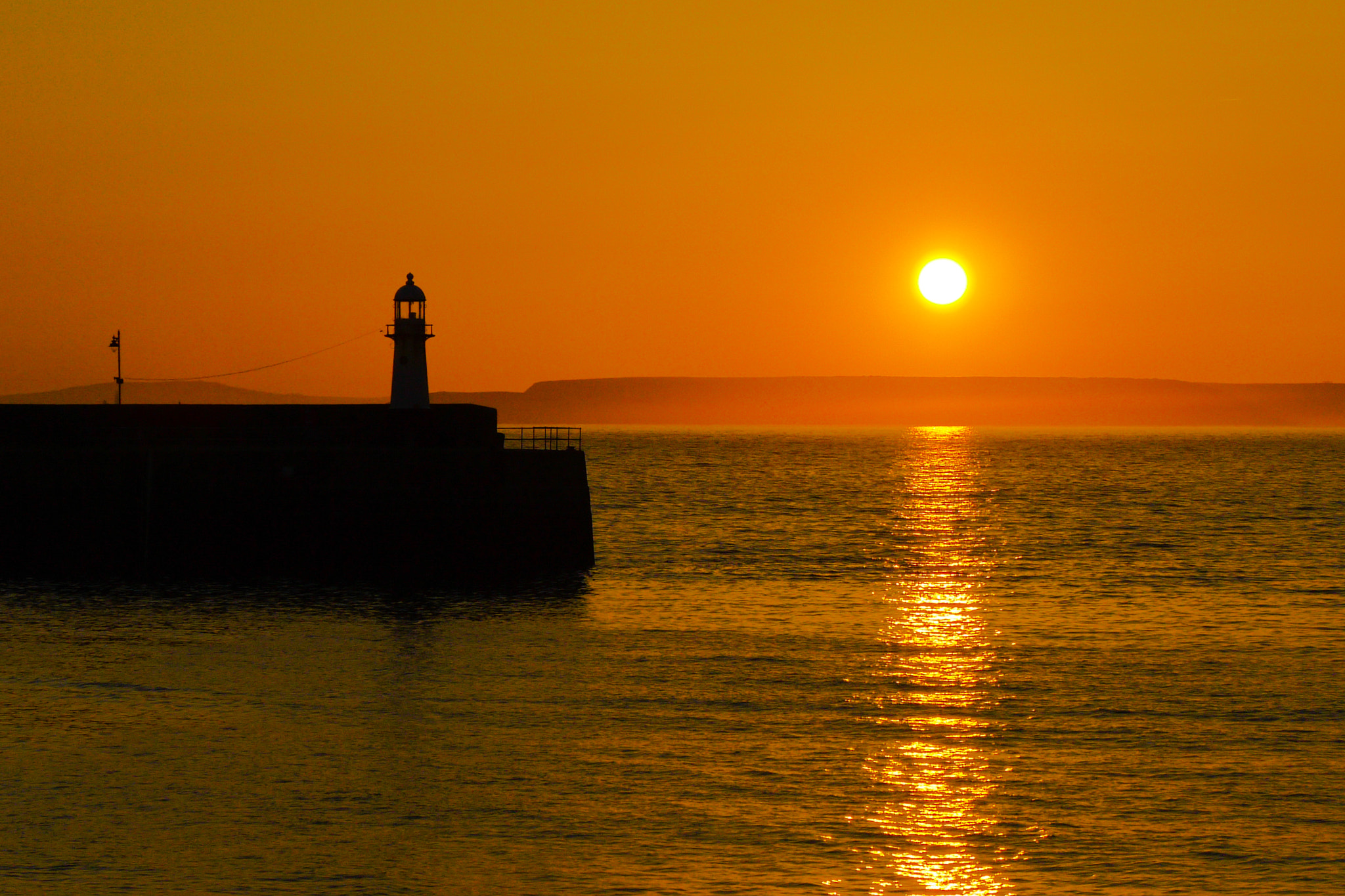Panasonic Lumix G Vario 45-200mm F4-5.6 OIS sample photo. St ives sunrise photography