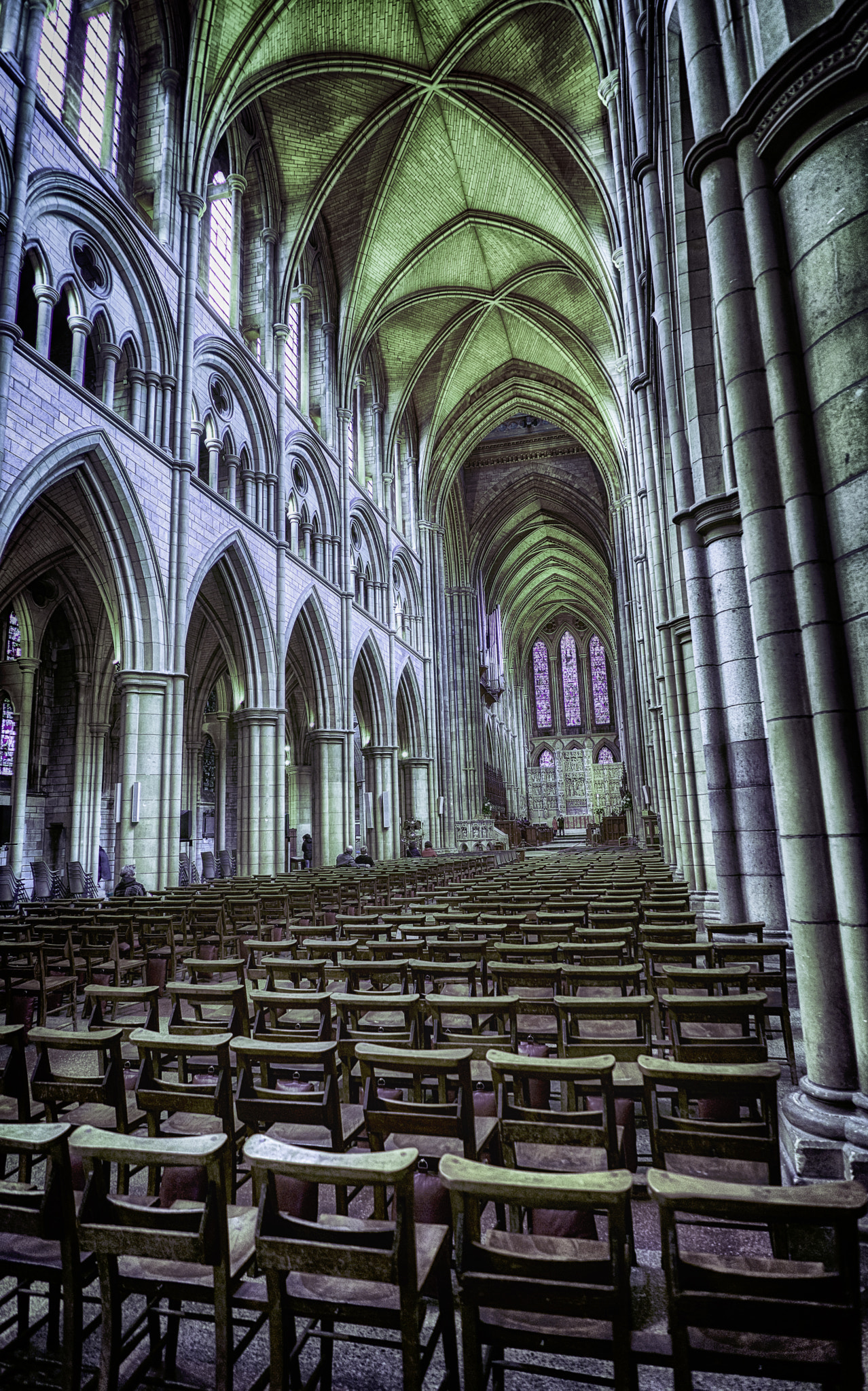 Sony a7 + FE 21mm F2.8 sample photo. Take a seat, truro cathedral photography