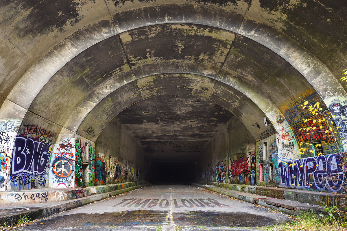 Canon TS-E 24.0mm f/3.5 L II sample photo. Abandoned pennsylvania turnpike 2015 photography