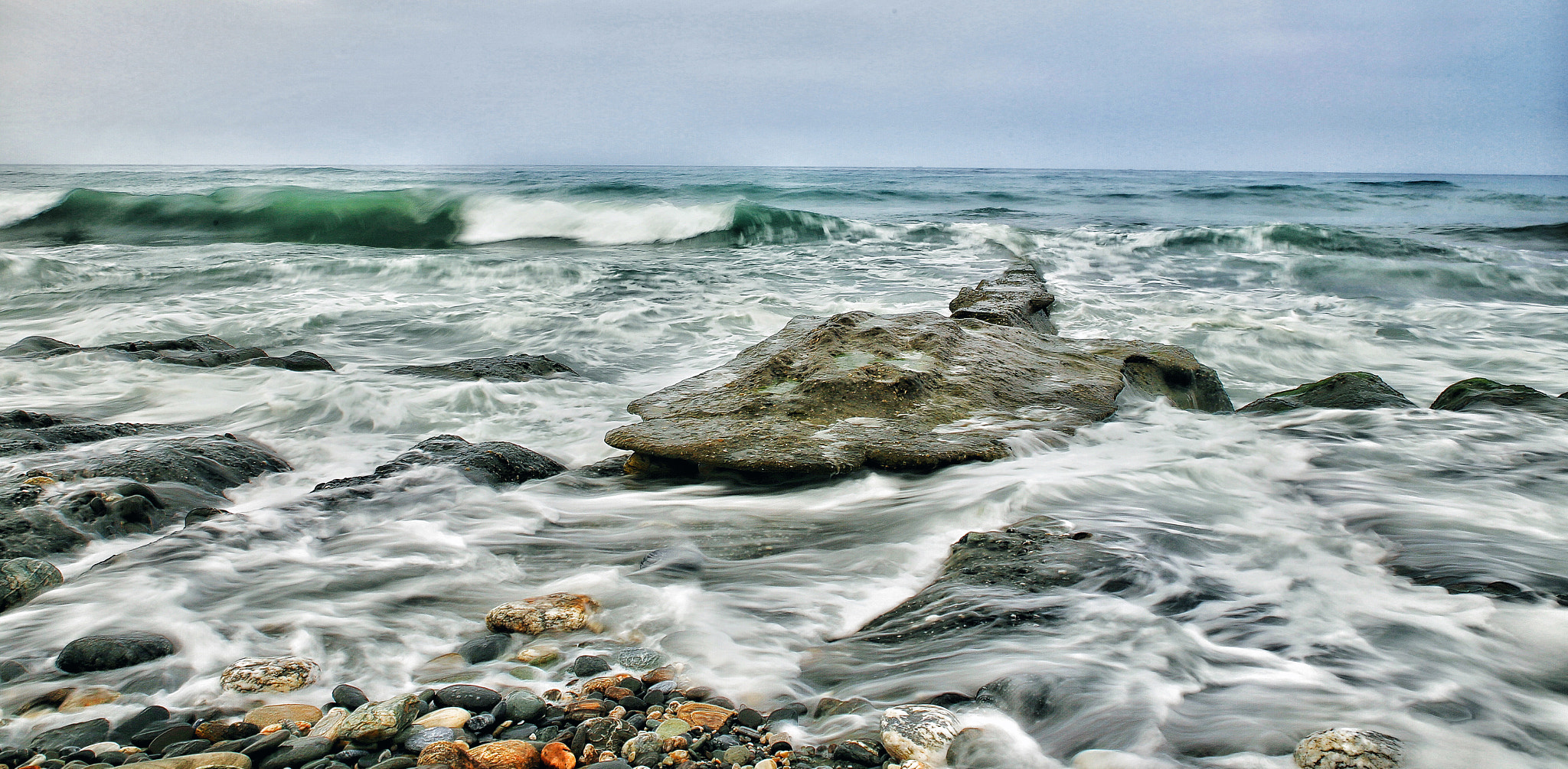 Canon EOS 6D + Canon 24-70mm sample photo. Wave photography