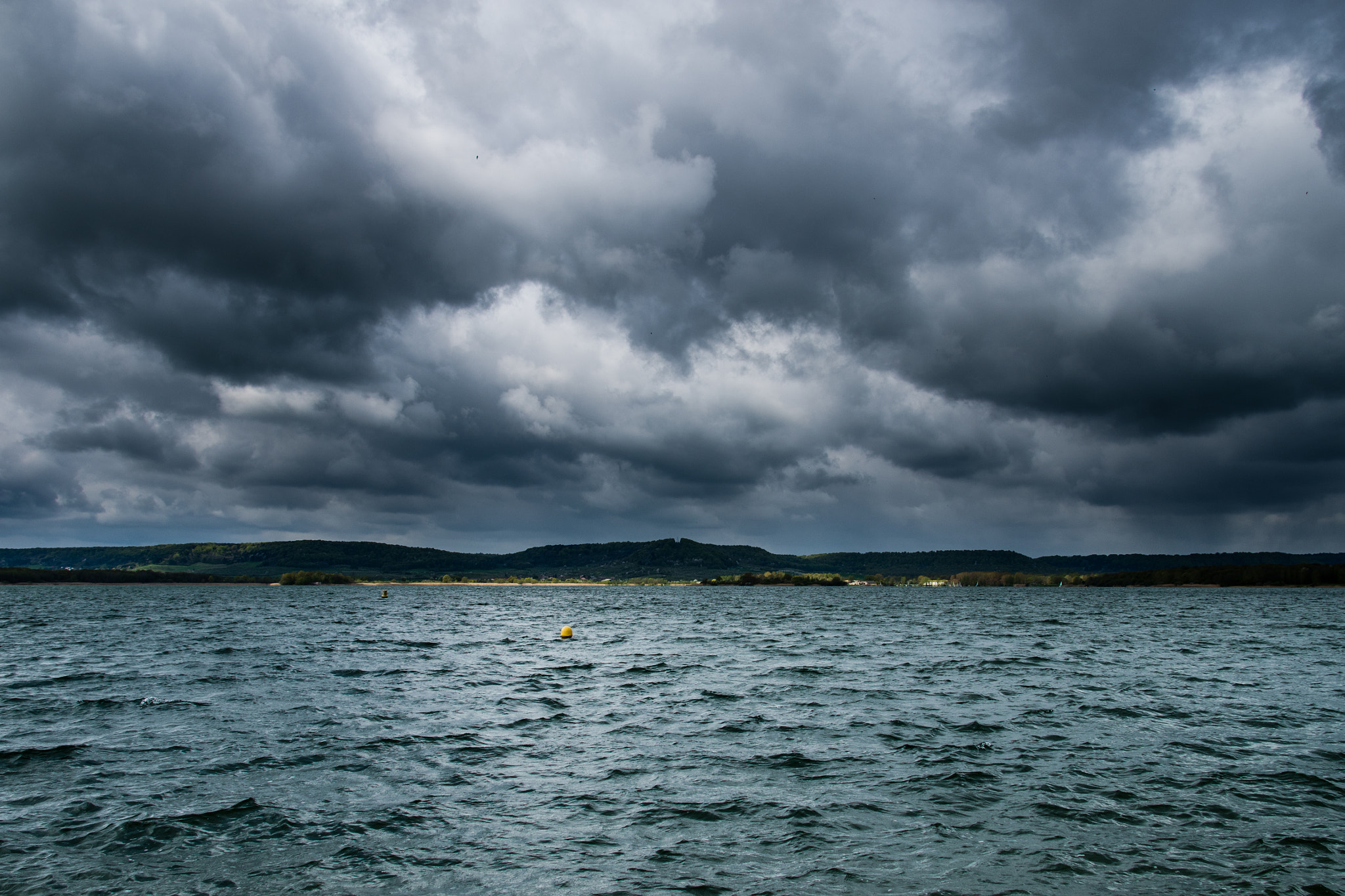 Sigma 17-50mm F2.8 EX DC HSM sample photo. Stormy lake photography