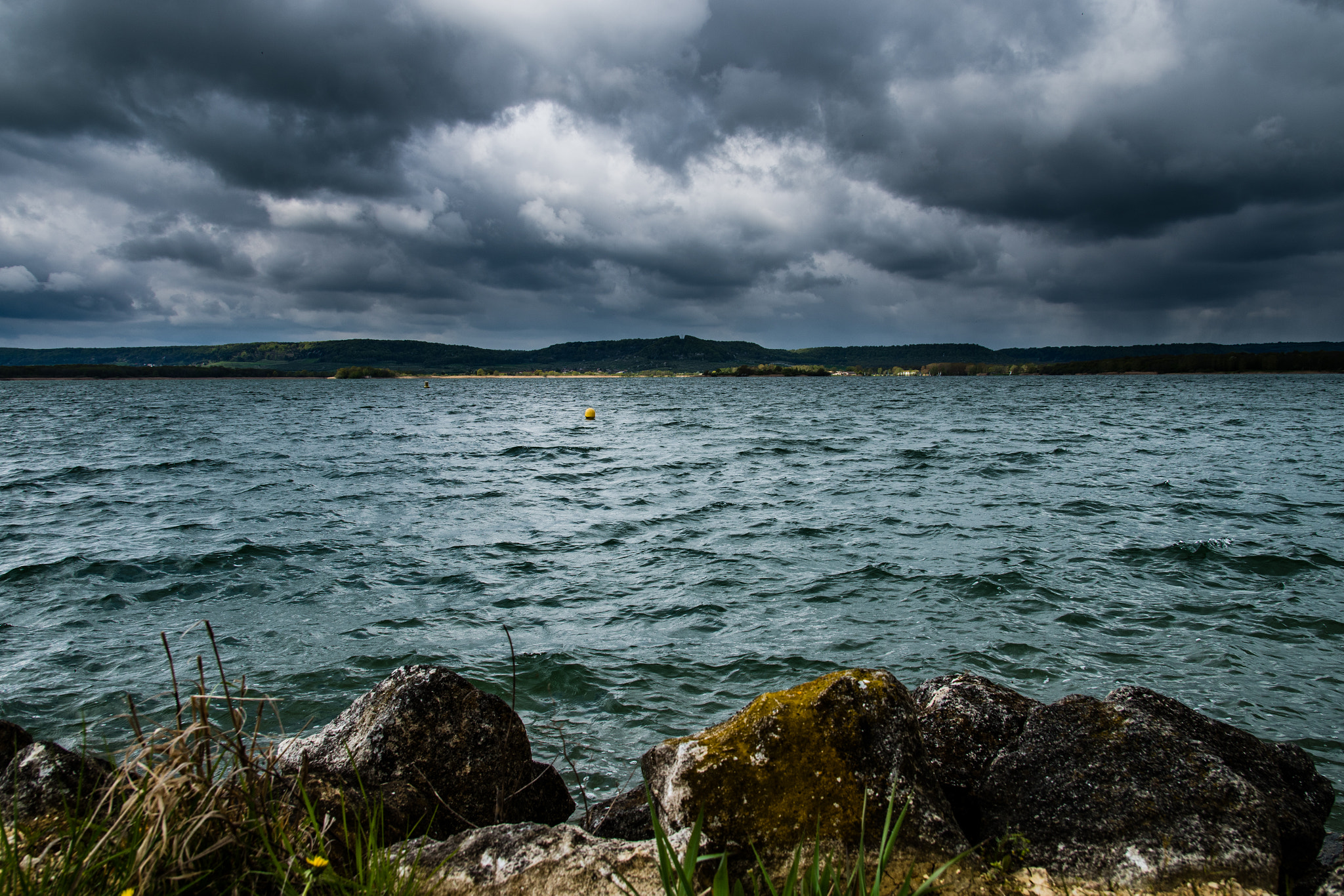 Sigma 17-50mm F2.8 EX DC HSM sample photo. Stormy lake photography