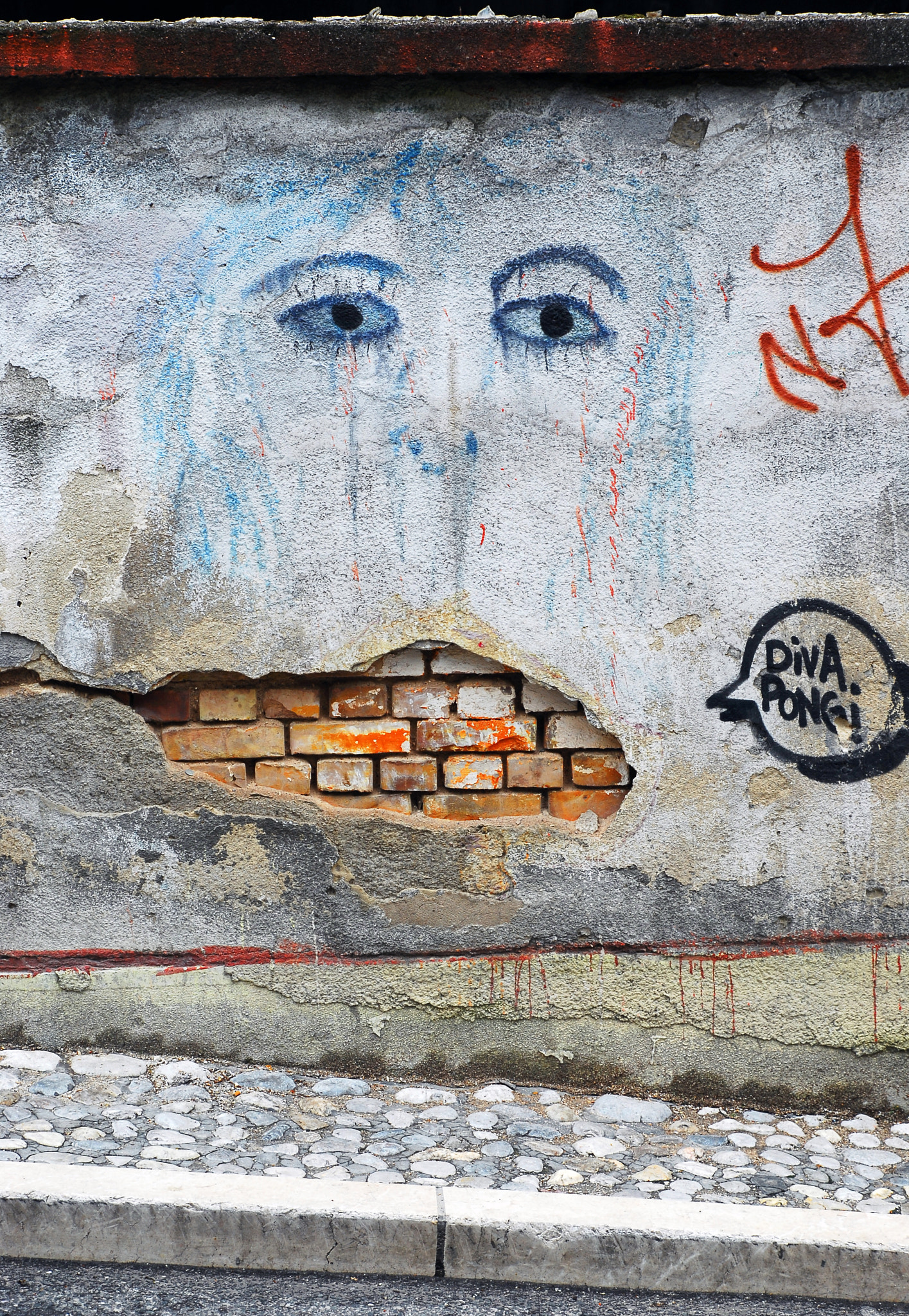 Nikon D200 sample photo. Sarajevo street art photography