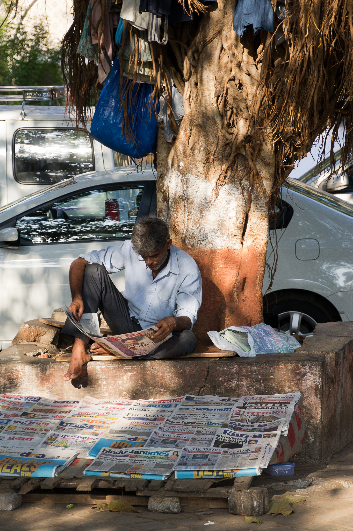 Sony E 18-200mm F3.5-6.3 OSS sample photo. Streets of india photography