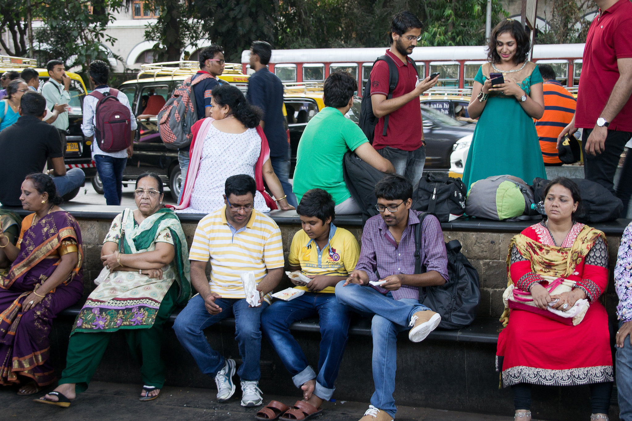 Sony E 18-200mm F3.5-6.3 OSS sample photo. Streets of india photography