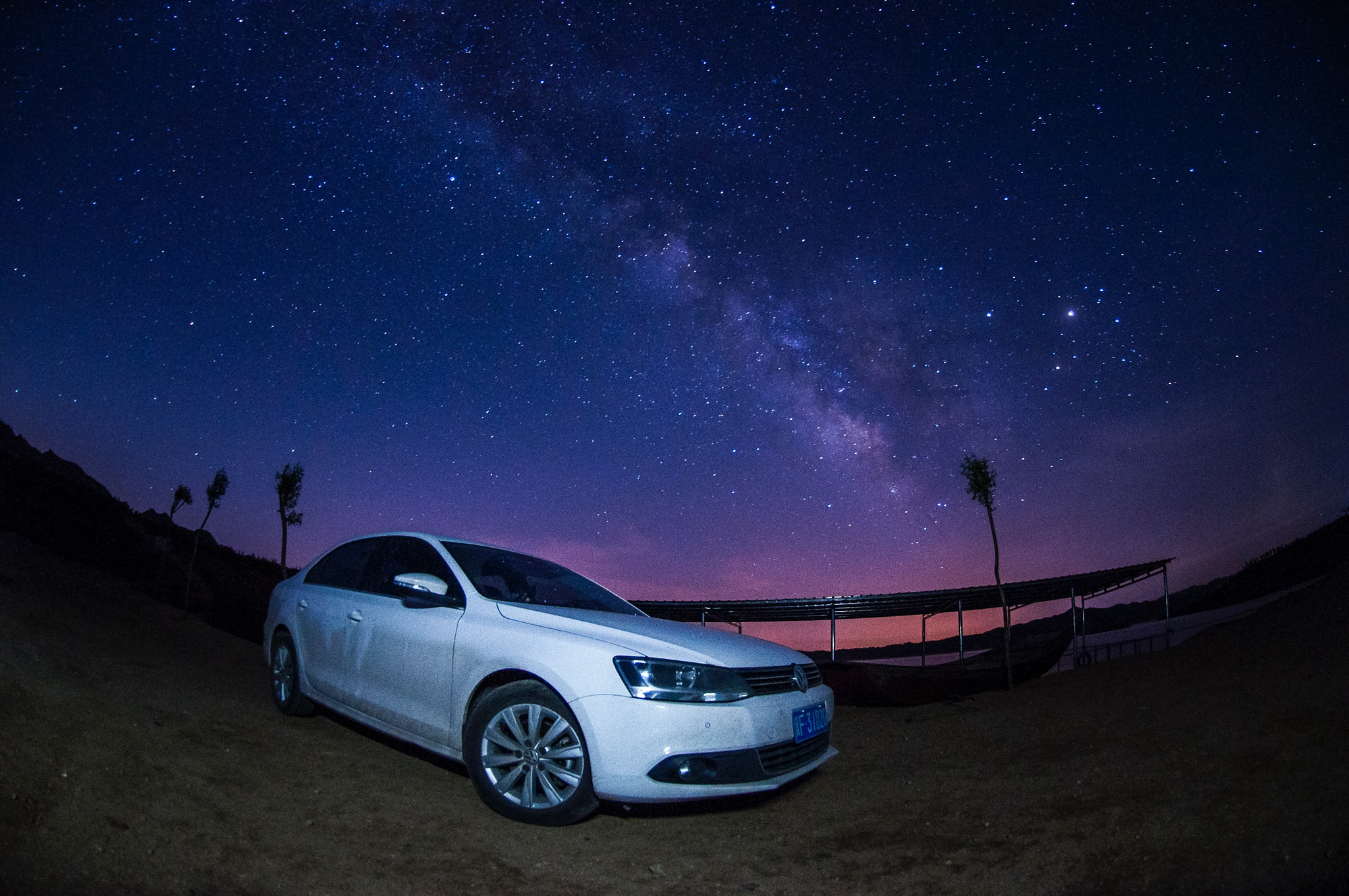 Nikon AF DX Fisheye-Nikkor 10.5mm F2.8G ED sample photo. 星空 photography