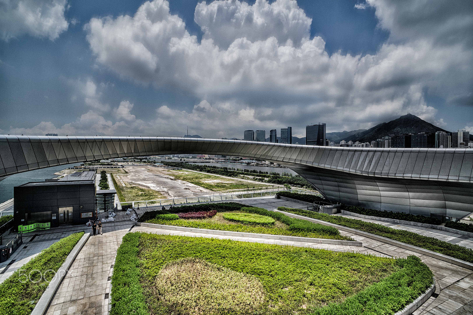 Sony a7R + Sony E 16mm F2.8 sample photo. The kai tak cruise terminal park photography