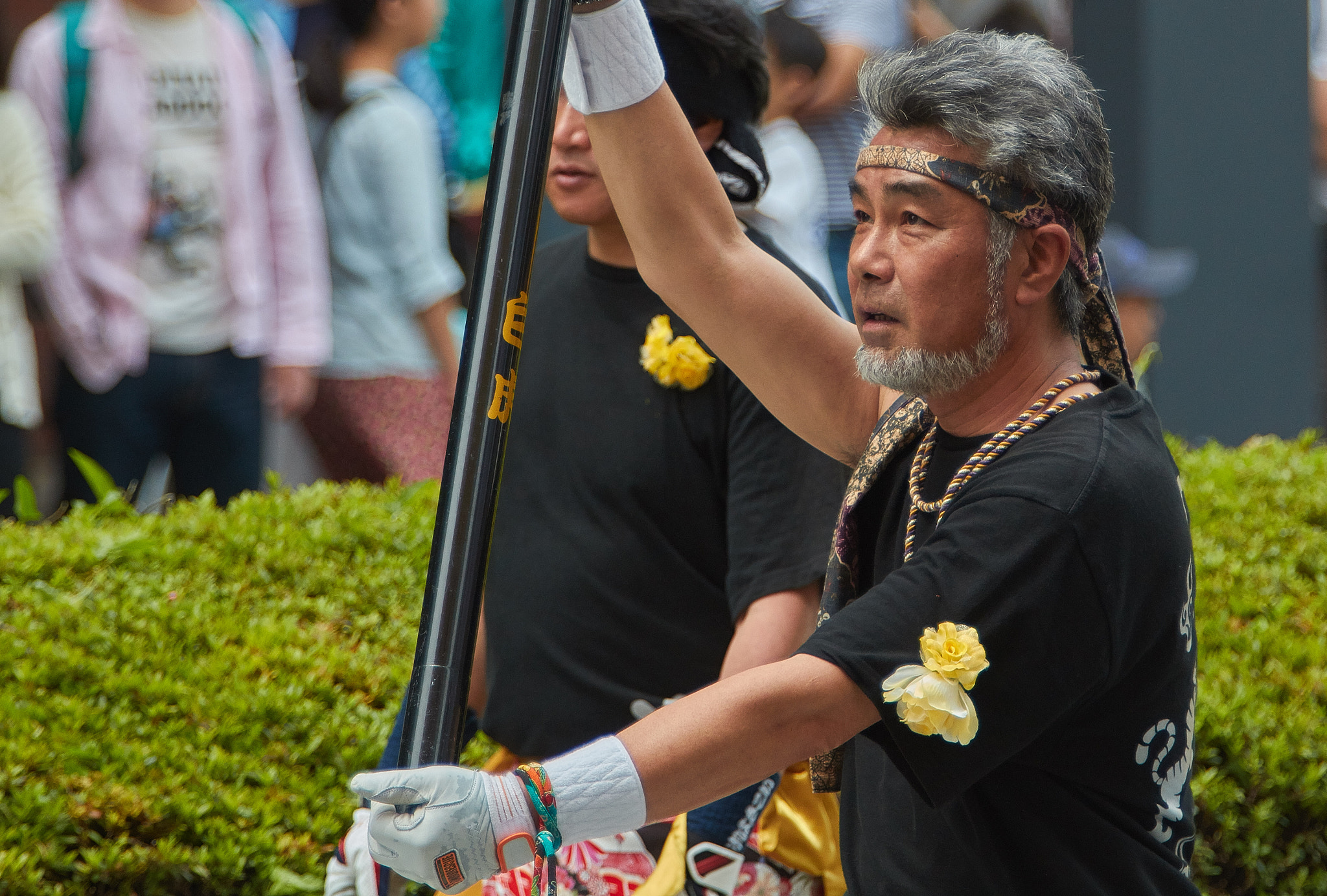 Canon EF 70-200mm F2.8L IS USM sample photo. Huge flag bearer photography