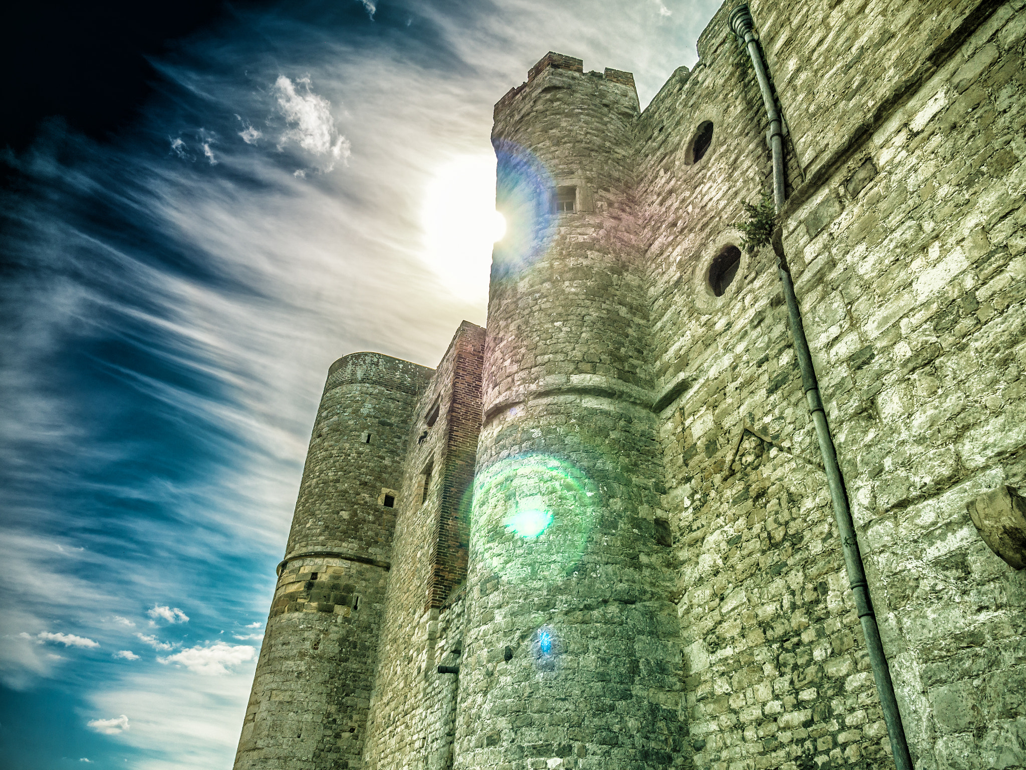 Panasonic Lumix DMC-G7 sample photo. Upnor castle colour photography