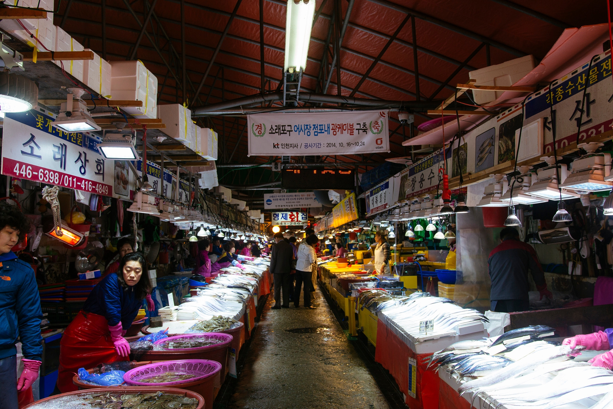 Sigma 18-35mm f/1.8 DC HSM sample photo. Traditional seafood market photography