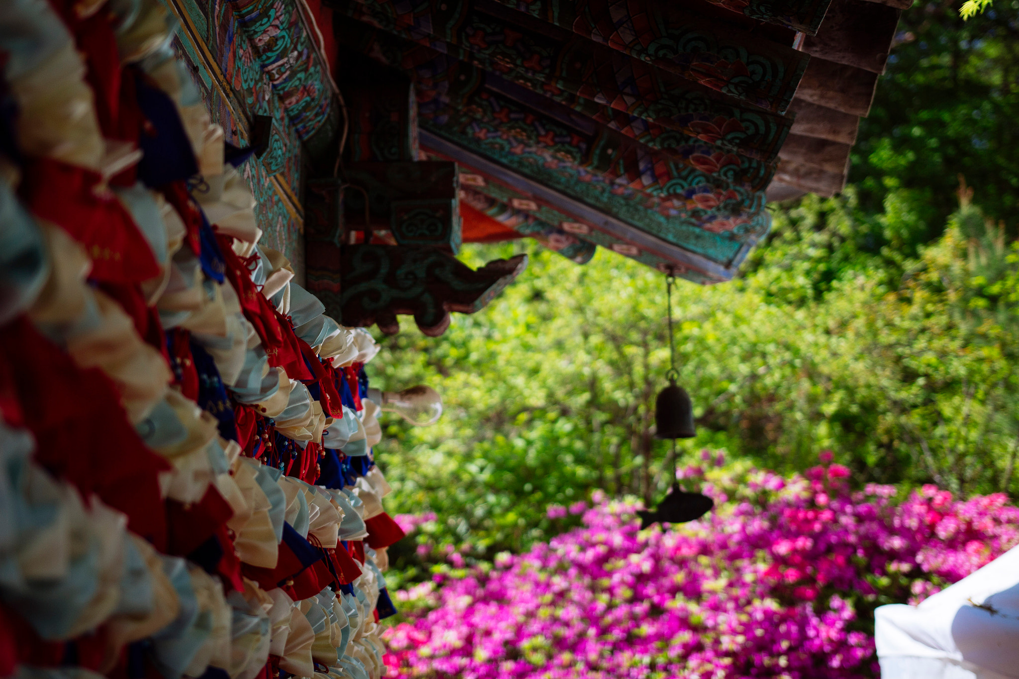 Sigma 18-35mm f/1.8 DC HSM sample photo. Wall of bongeun temple photography