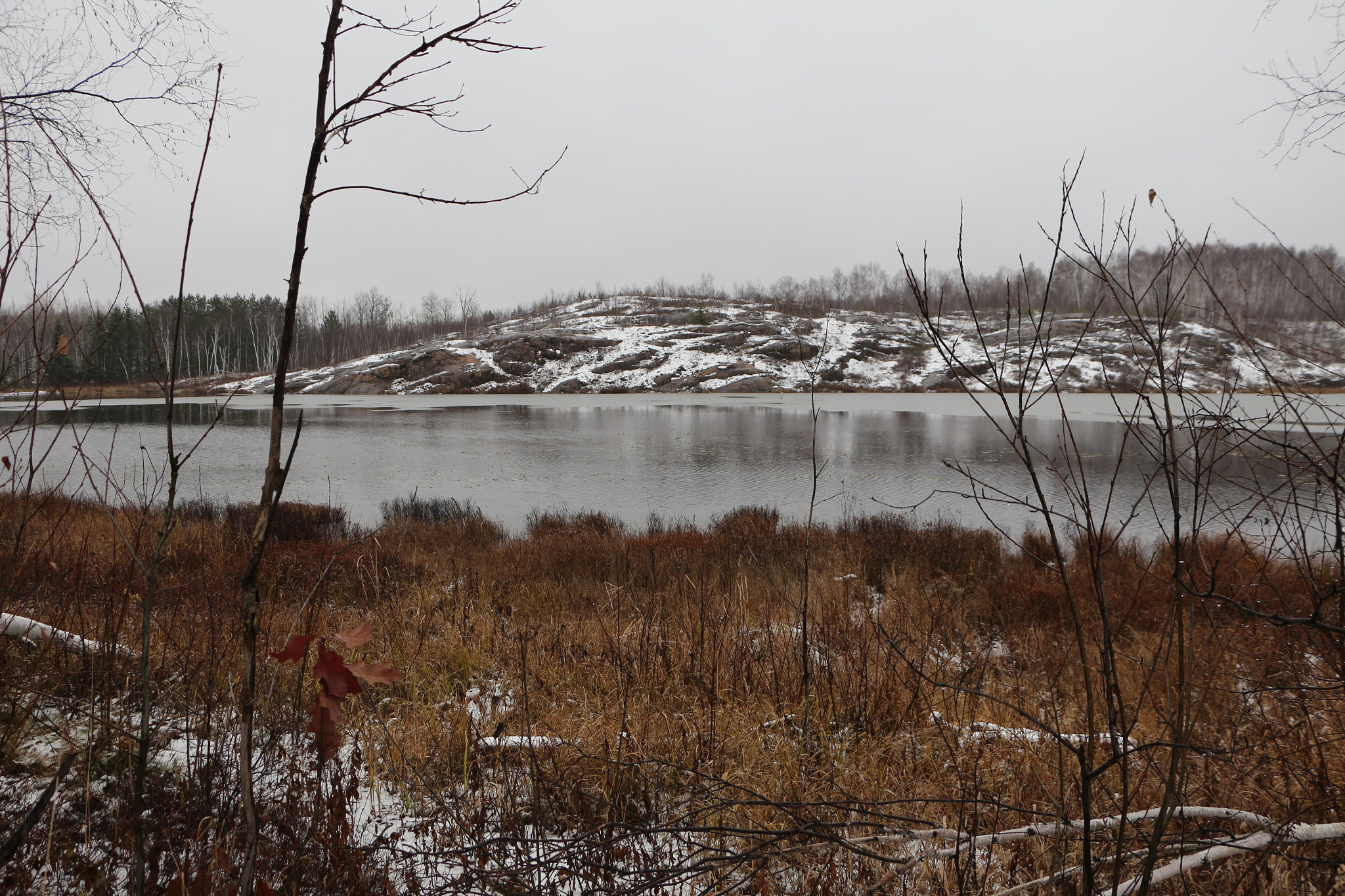 Canon EF-S 18-135mm F3.5-5.6 IS STM sample photo. Sudbury - early winter photography