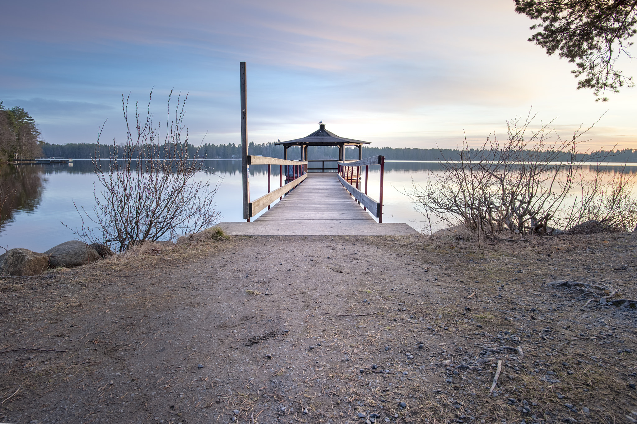 Nikon D700 + Nikon AF-S Nikkor 20mm F1.8G ED sample photo. Lake umea photography