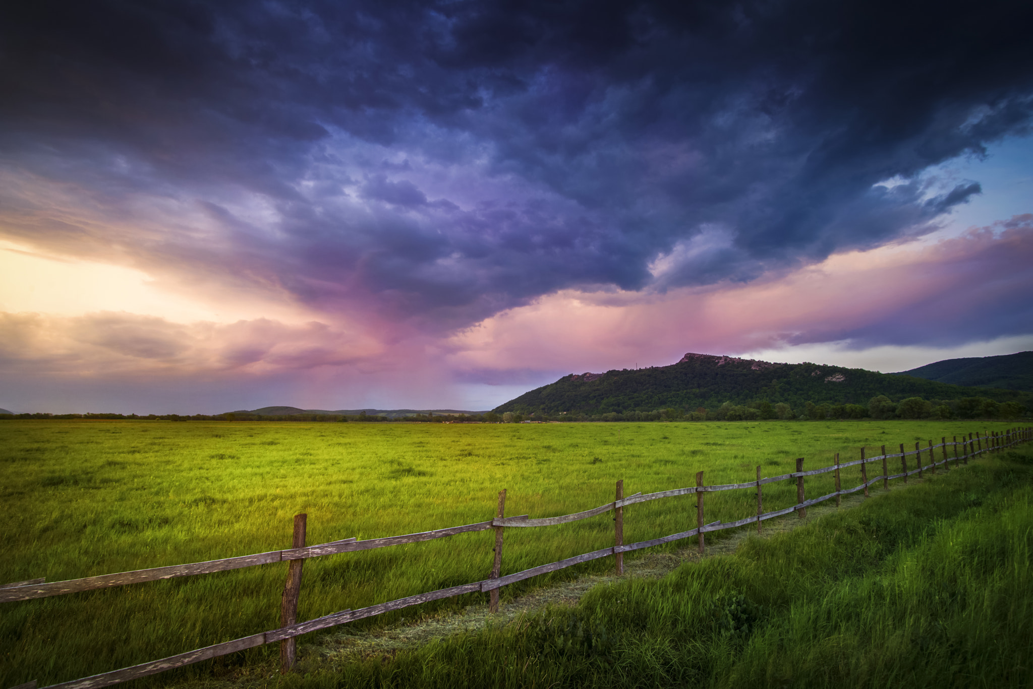 Nikon D600 sample photo. Spring storm photography
